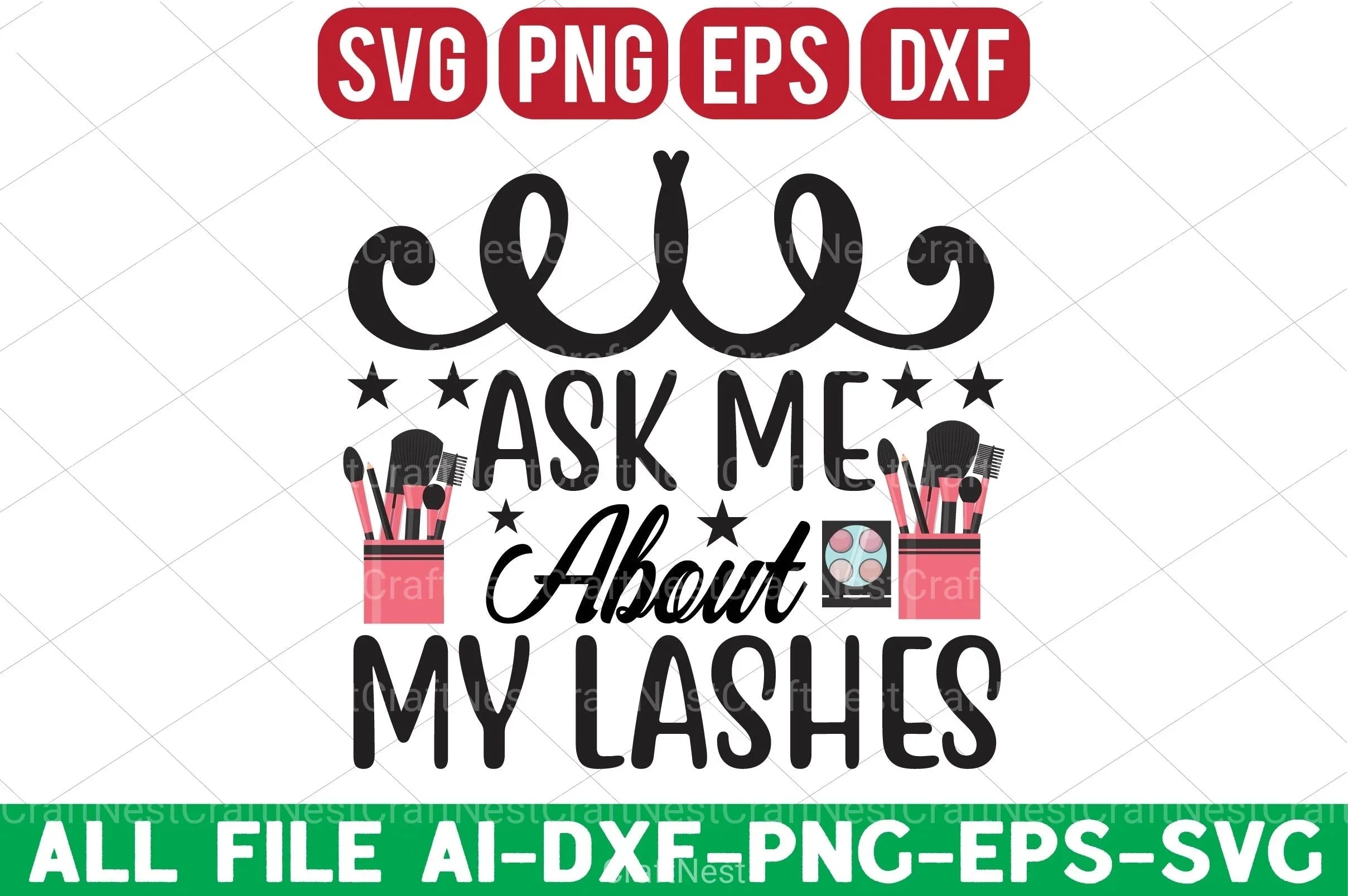 Makeup Design Bundle - CraftNest - Digital Crafting and Art