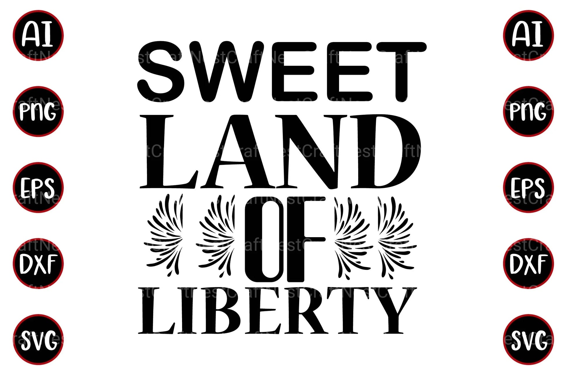 4th of July Design Bundle - CraftNest - Digital Crafting and Art