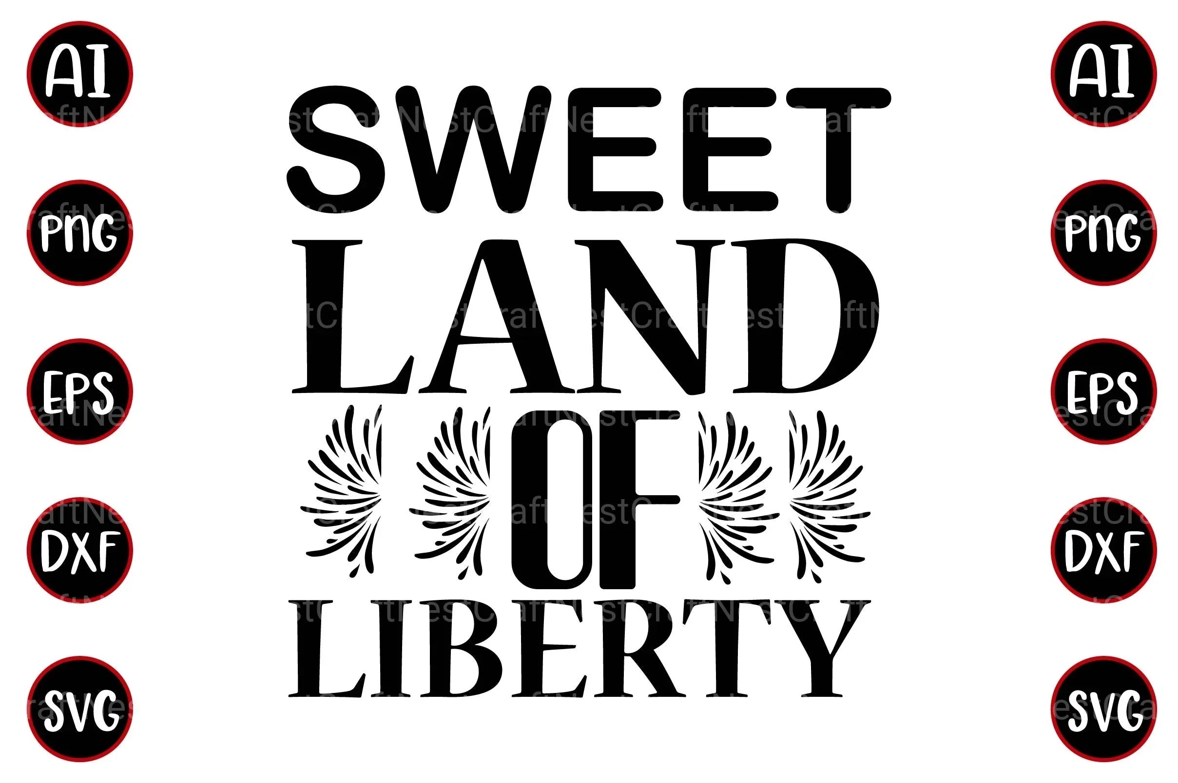 4th of July Design Bundle - CraftNest - Digital Crafting and Art