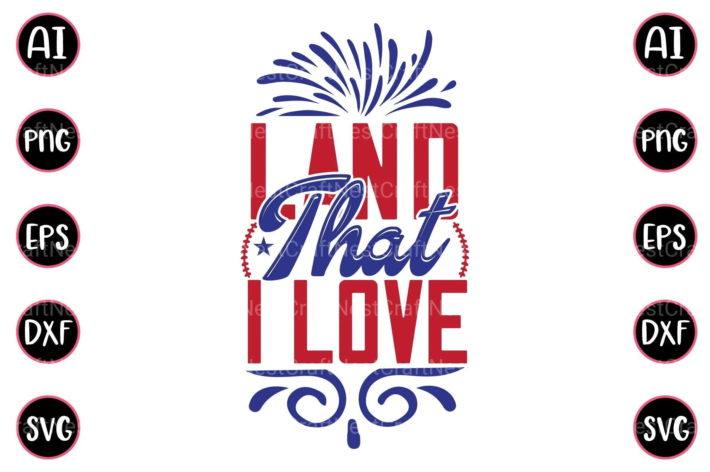 4th of July Design Bundle 2 - CraftNest - Digital Crafting and Art