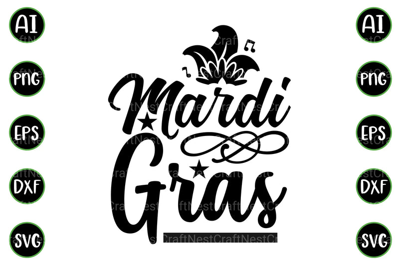 Mardi Gras Design Bundle - CraftNest - Digital Crafting and Art