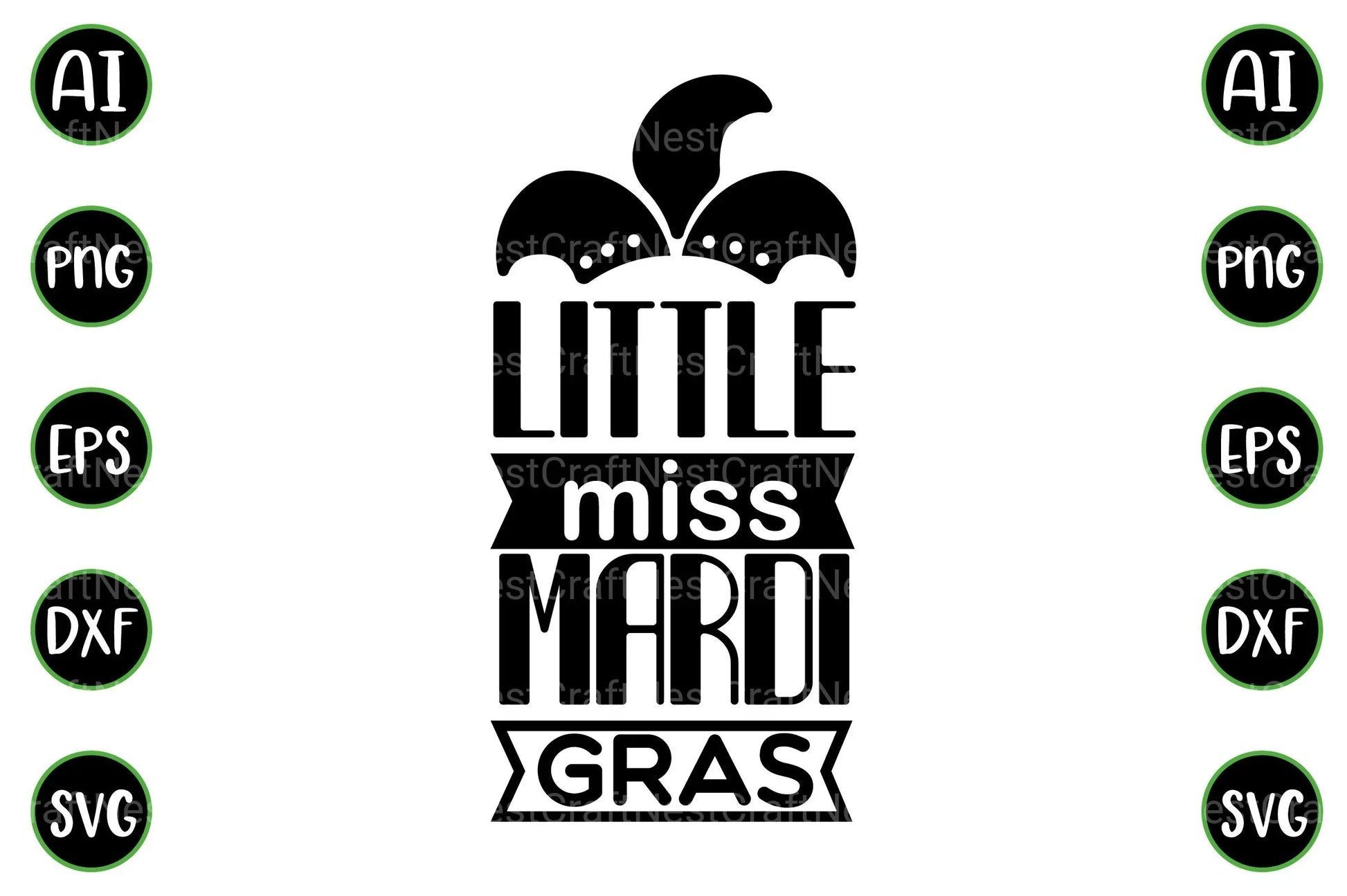 Mardi Gras Design Bundle - CraftNest - Digital Crafting and Art