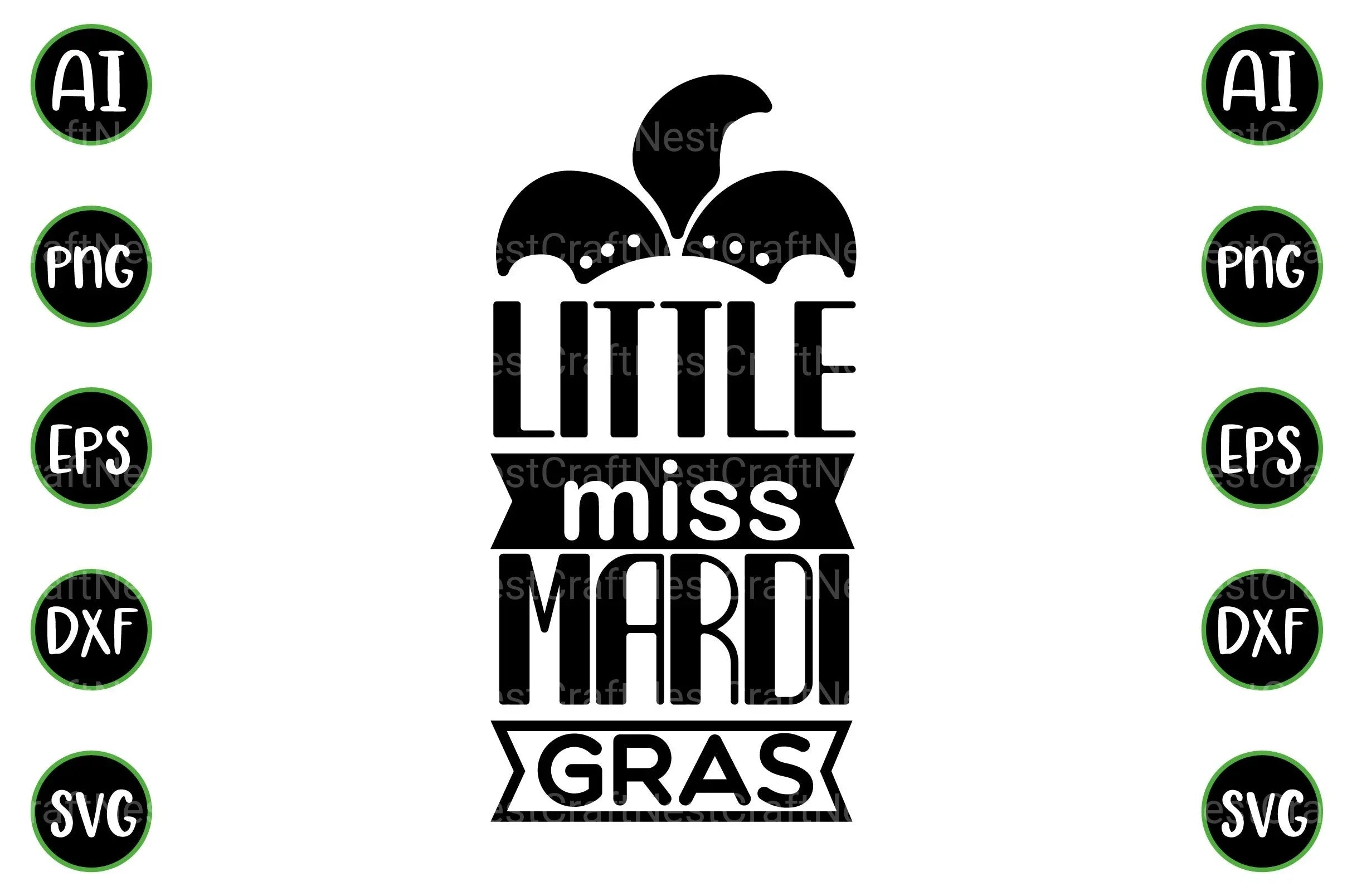 Mardi Gras Design Bundle - CraftNest - Digital Crafting and Art