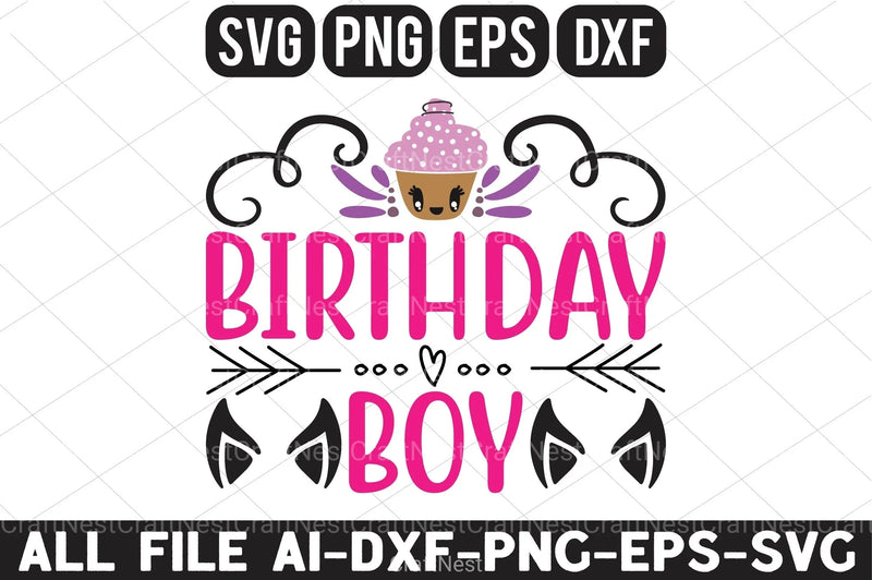 Birthday Design Bundle - CraftNest - Digital Crafting and Art