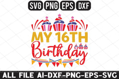 Birthday Design Bundle - CraftNest - Digital Crafting and Art