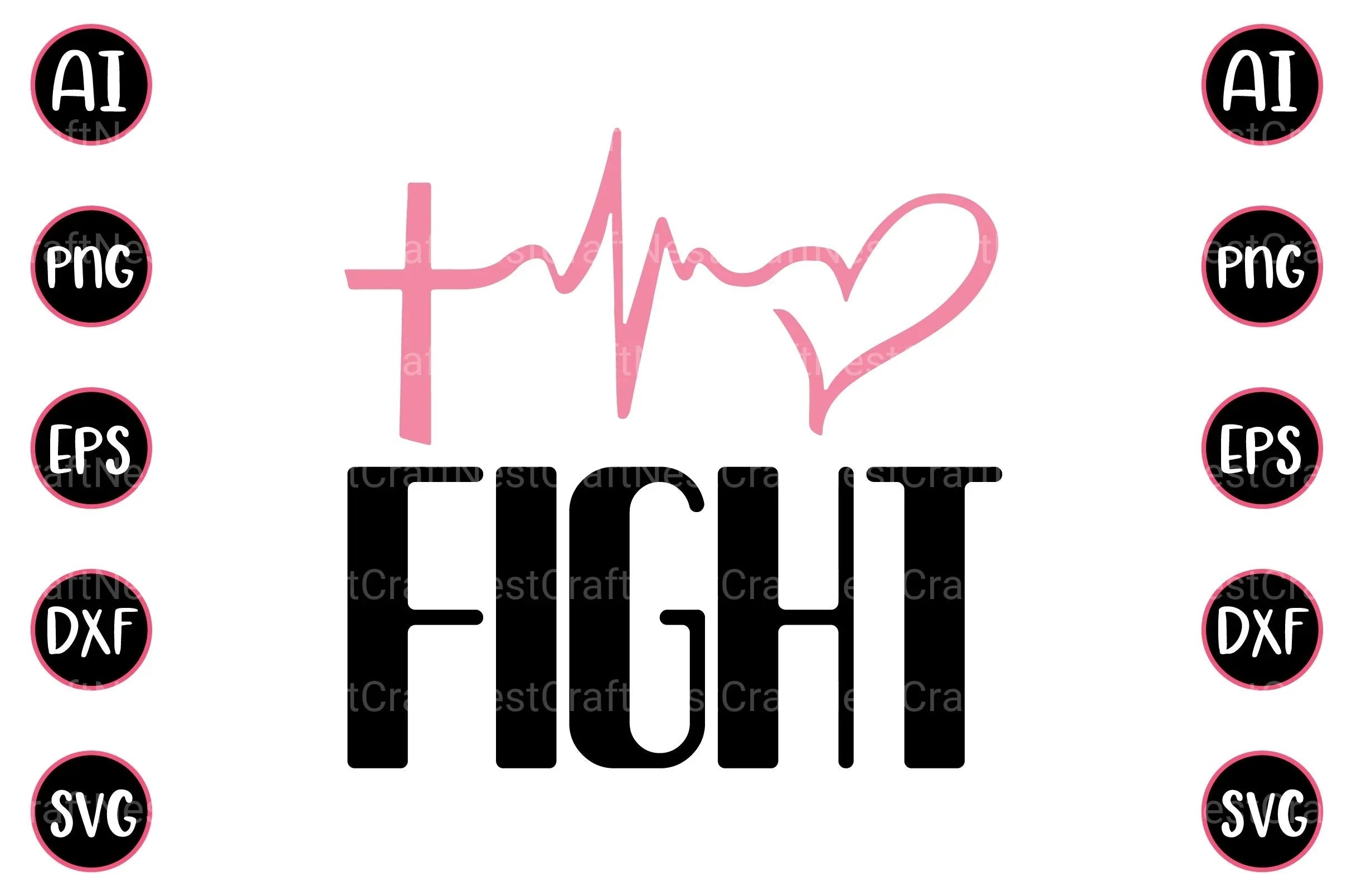 Cancer Design Bundle 157 - CraftNest - Digital Crafting and Art