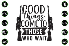 Hunting Quotes Design Bundle - CraftNest - Digital Crafting and Art