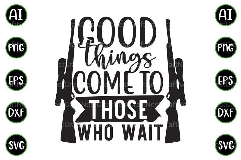 Hunting Quotes Design Bundle - CraftNest - Digital Crafting and Art