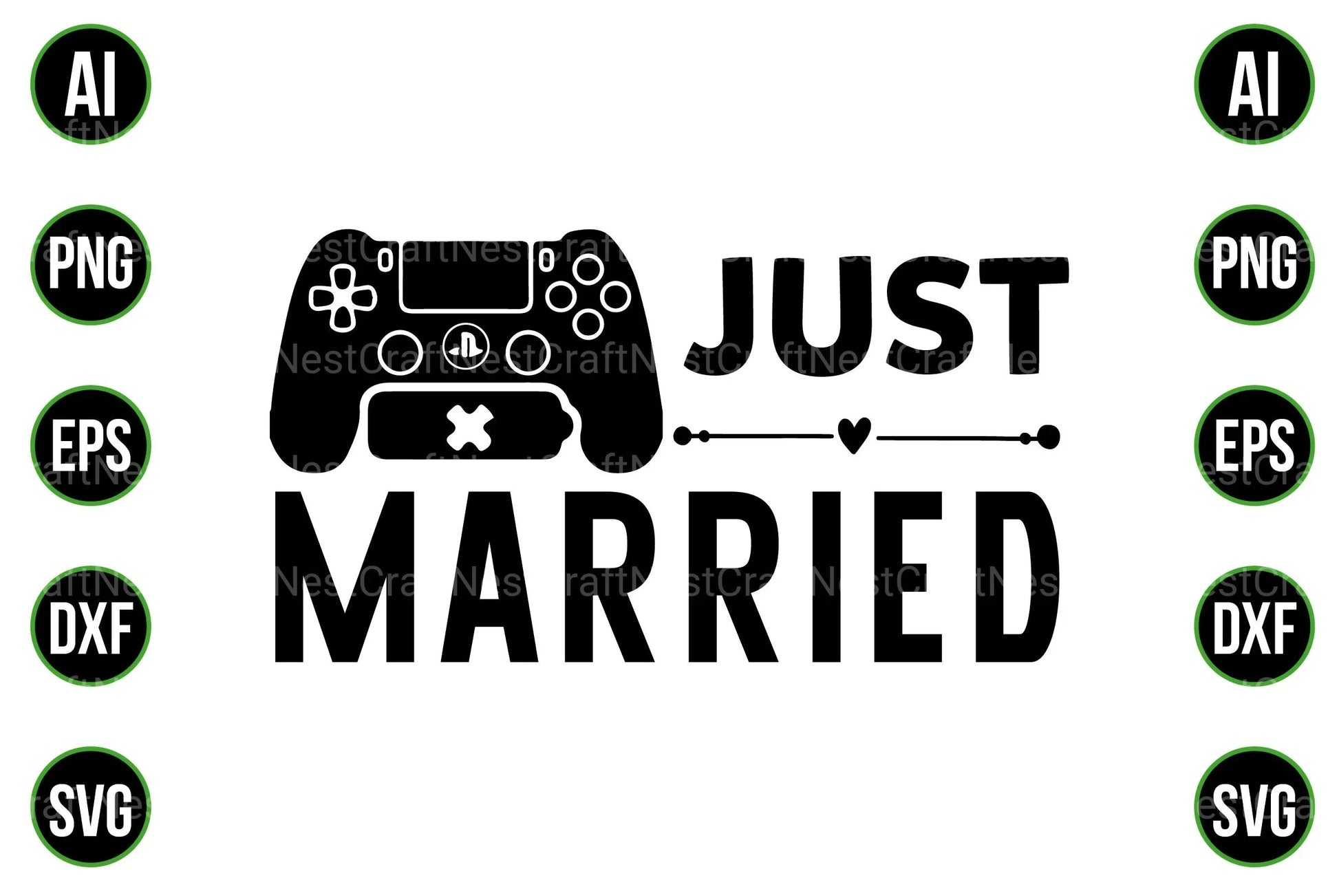 Gaming and Gamer Design Bundle - CraftNest - Digital Crafting and Art