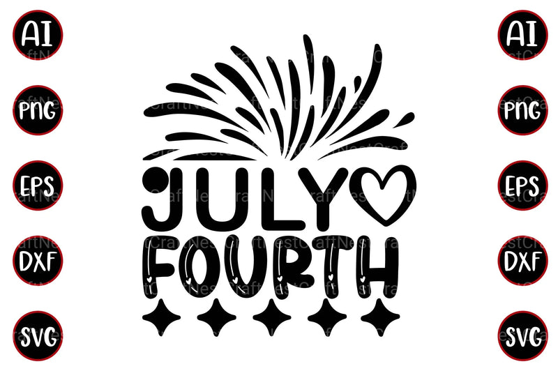 4th of July Design Bundle - CraftNest - Digital Crafting and Art