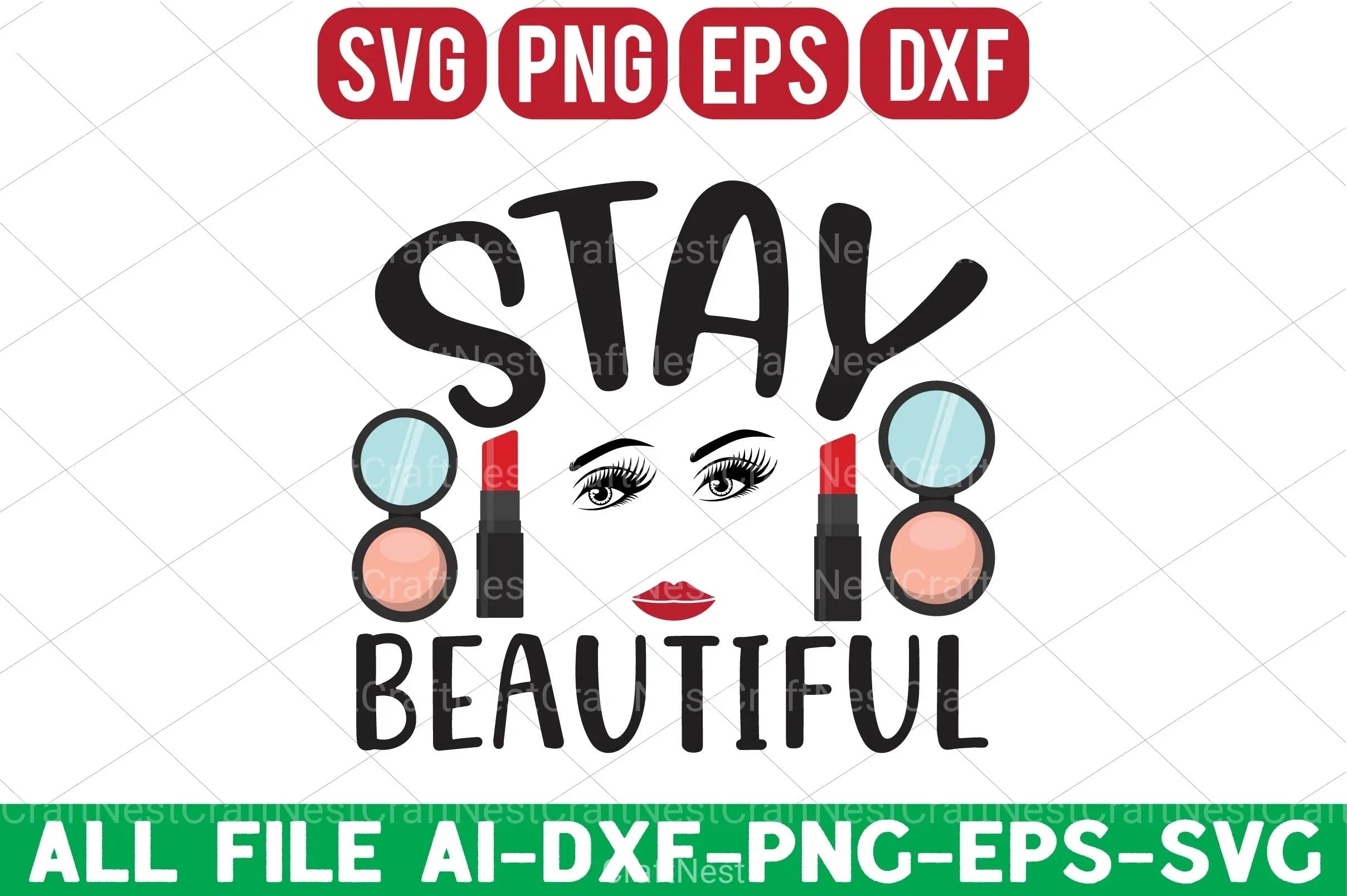 Makeup Design Bundle - CraftNest - Digital Crafting and Art