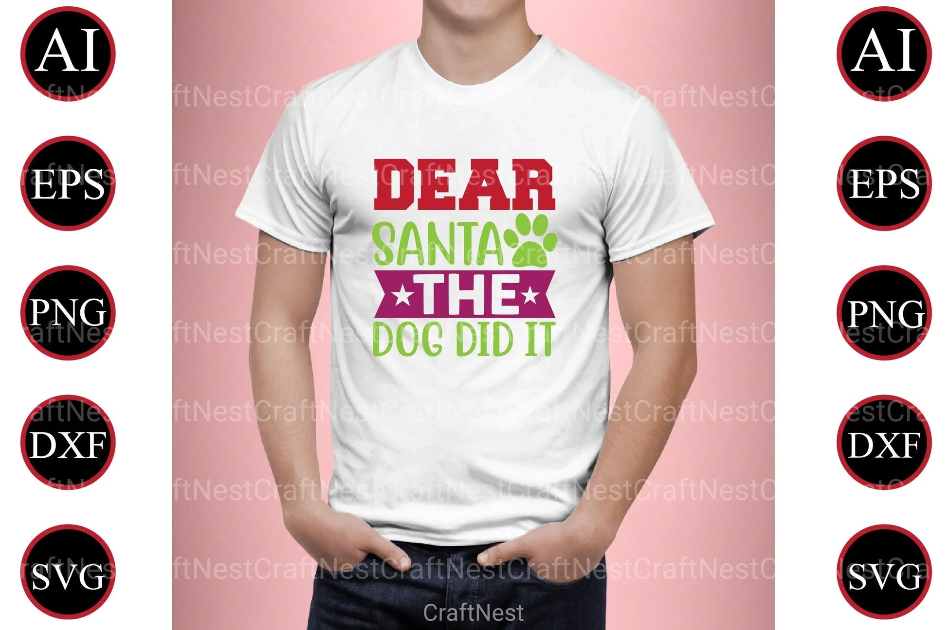 Dog and Cat Design Bundle - CraftNest - Digital Crafting and Art