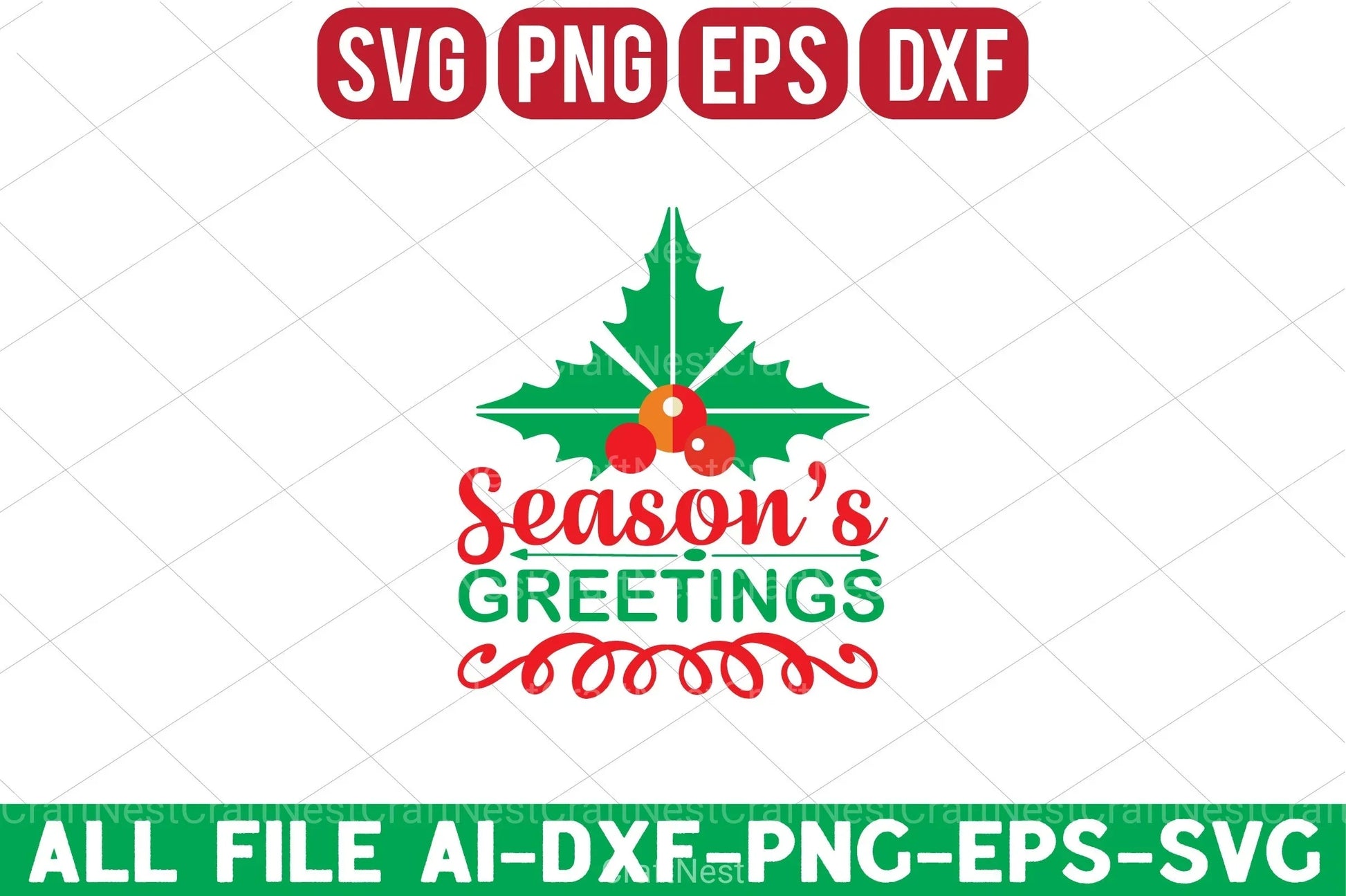 Christmas Design Bundle 35 - CraftNest - Digital Crafting and Art