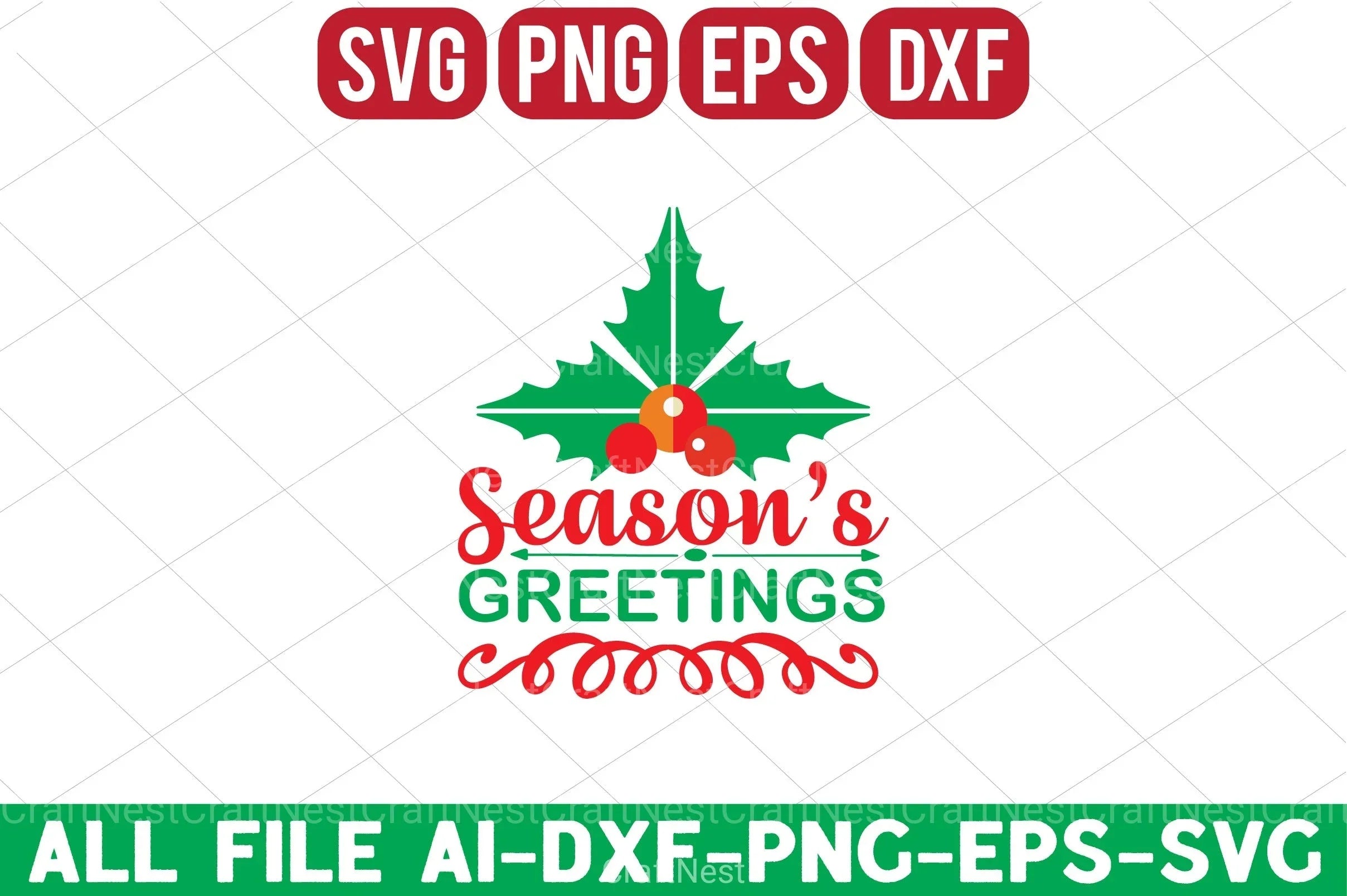 Christmas Design Bundle 35 - CraftNest - Digital Crafting and Art