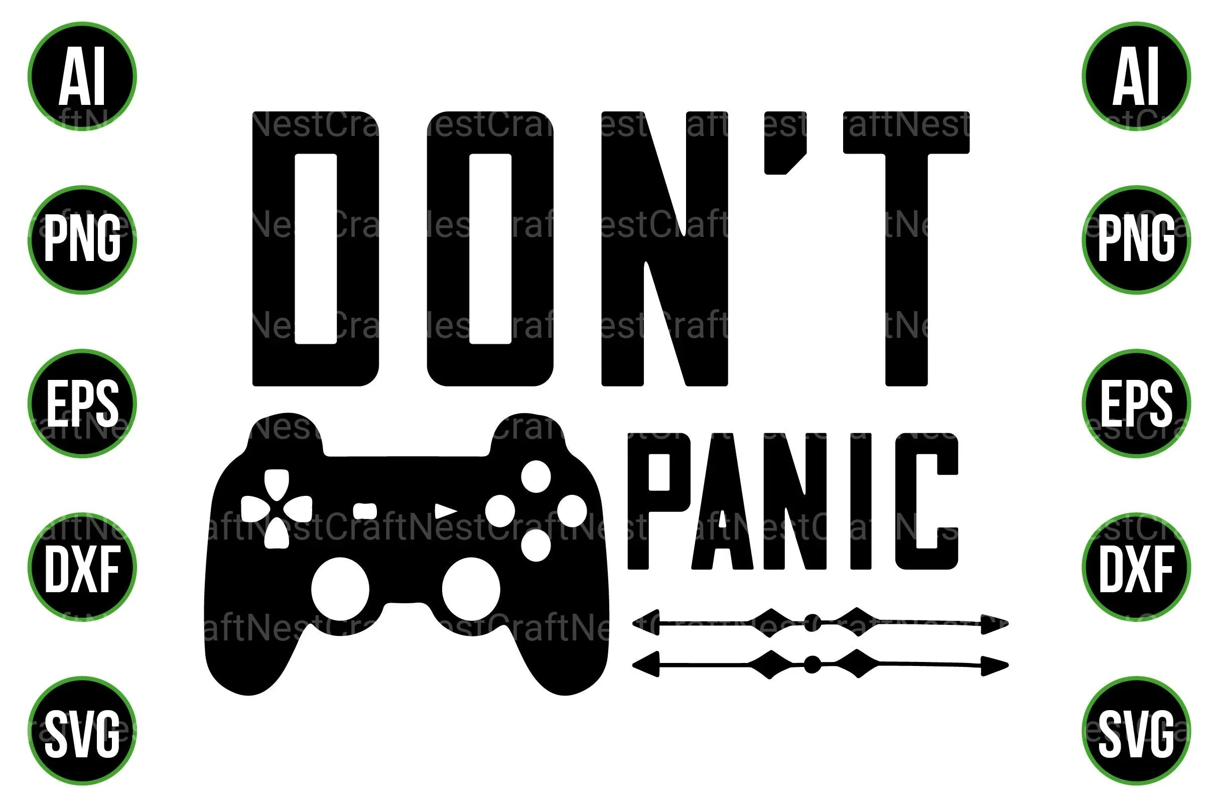 Gaming and Gamer Design Bundle - CraftNest - Digital Crafting and Art