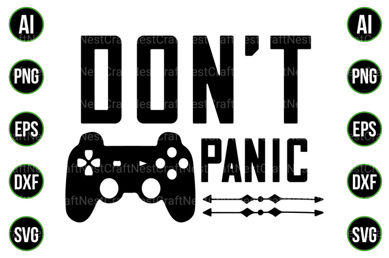 Gaming and Gamer Design Bundle - CraftNest - Digital Crafting and Art