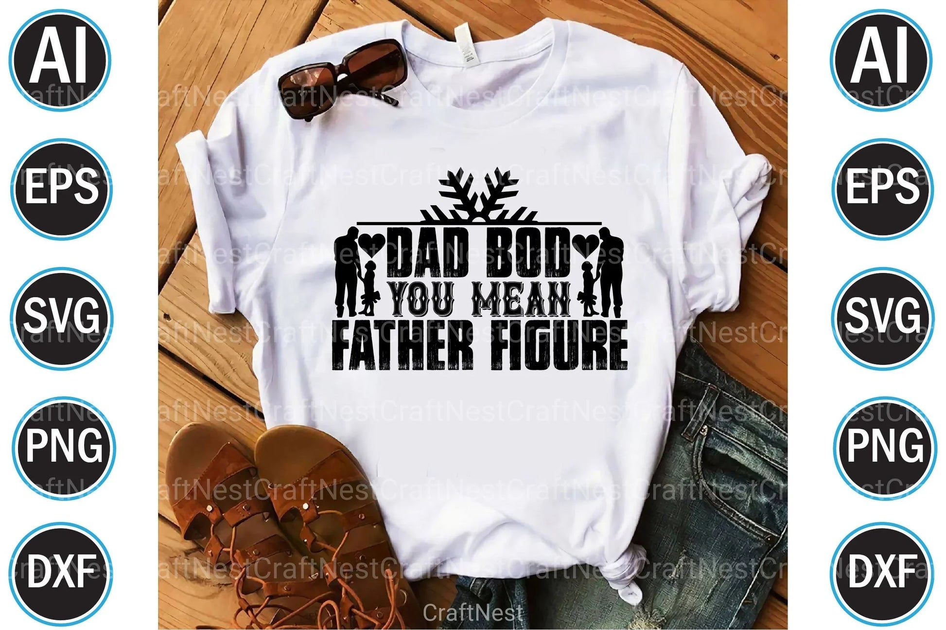 Father's Day Design Bundle 2 - CraftNest - Digital Crafting and Art