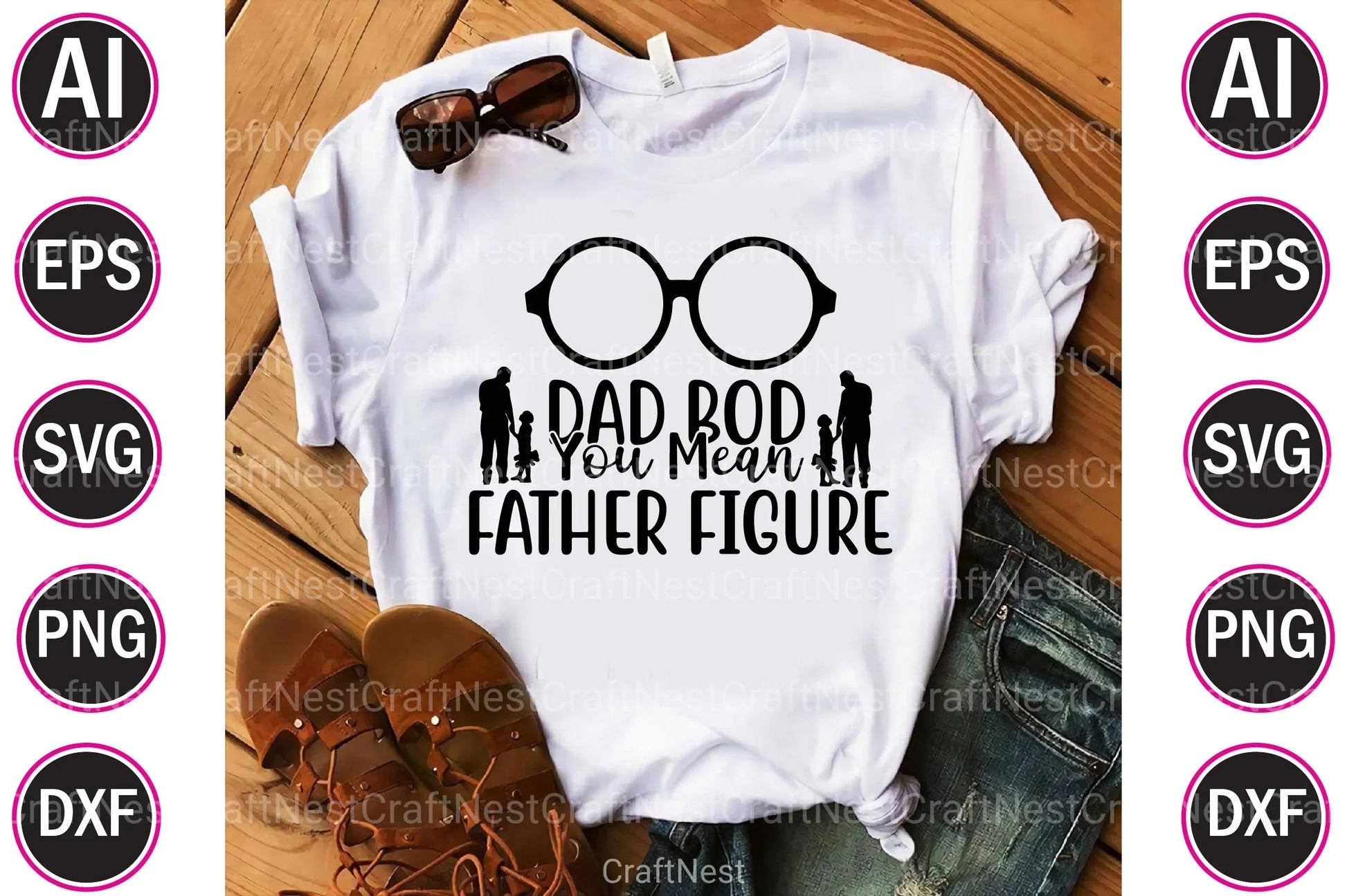 Dad Design Bundle - CraftNest - Digital Crafting and Art