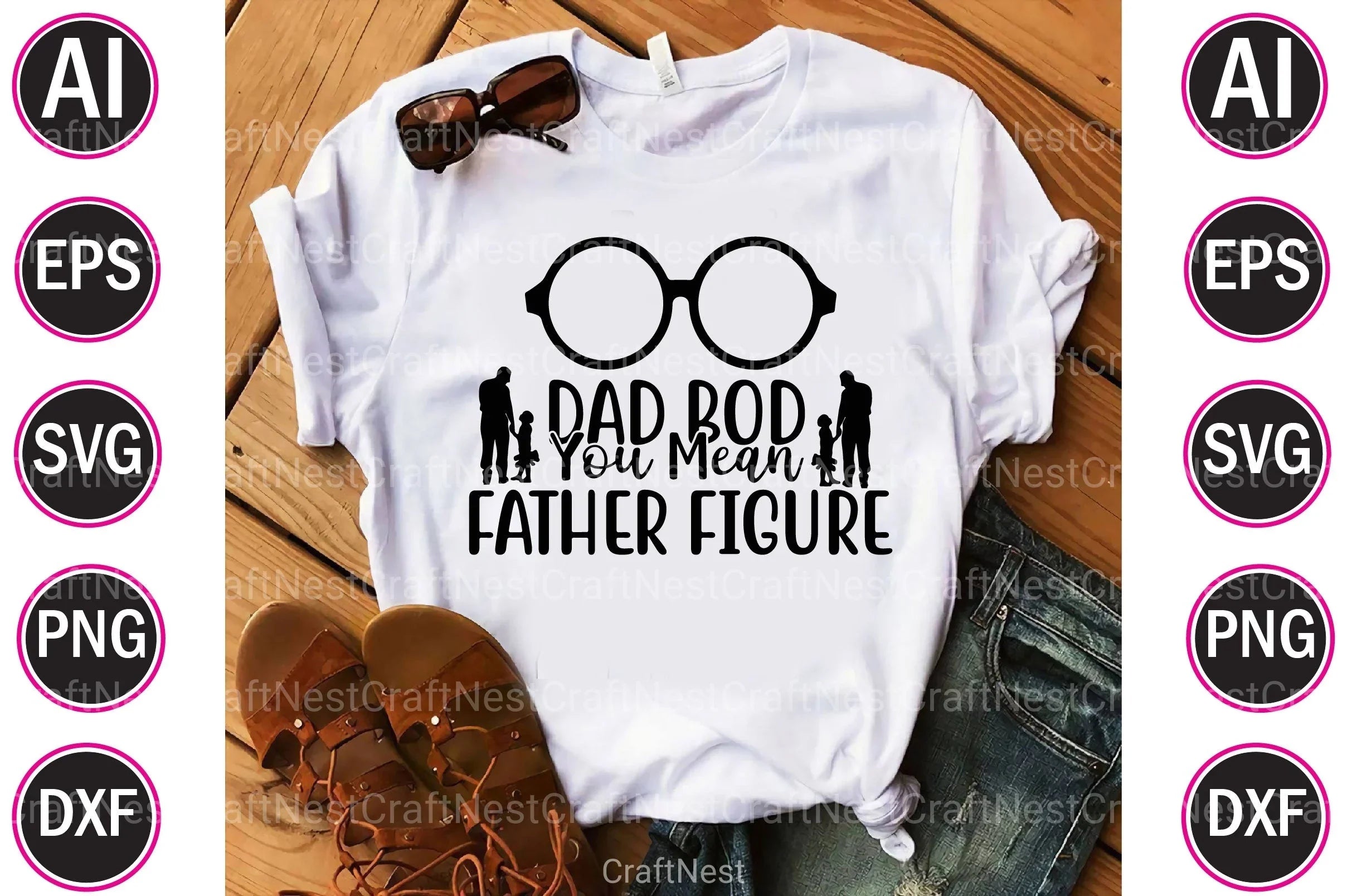 Dad Design Bundle - CraftNest - Digital Crafting and Art