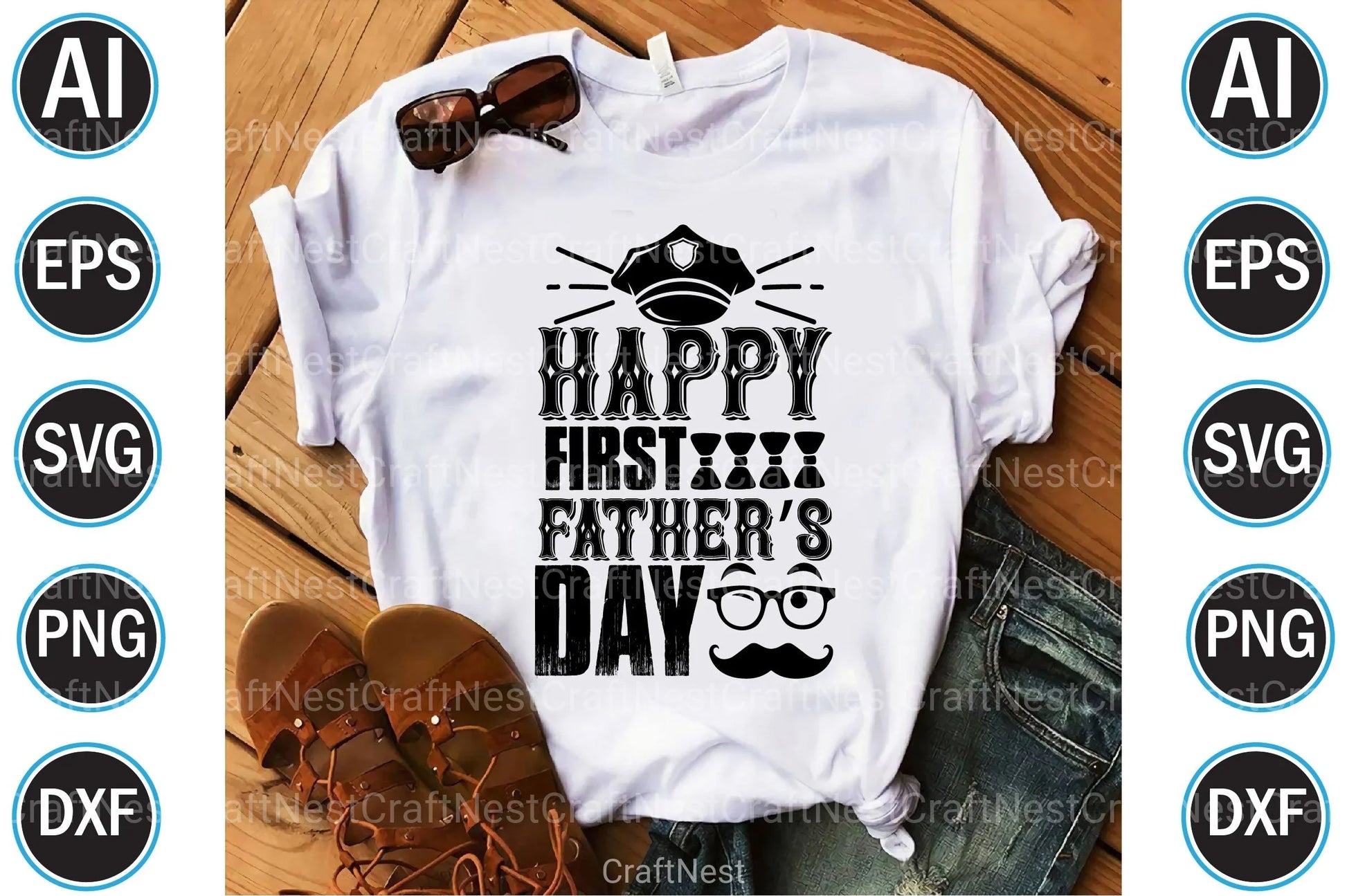 Father's Day Design Bundle 2 - CraftNest - Digital Crafting and Art