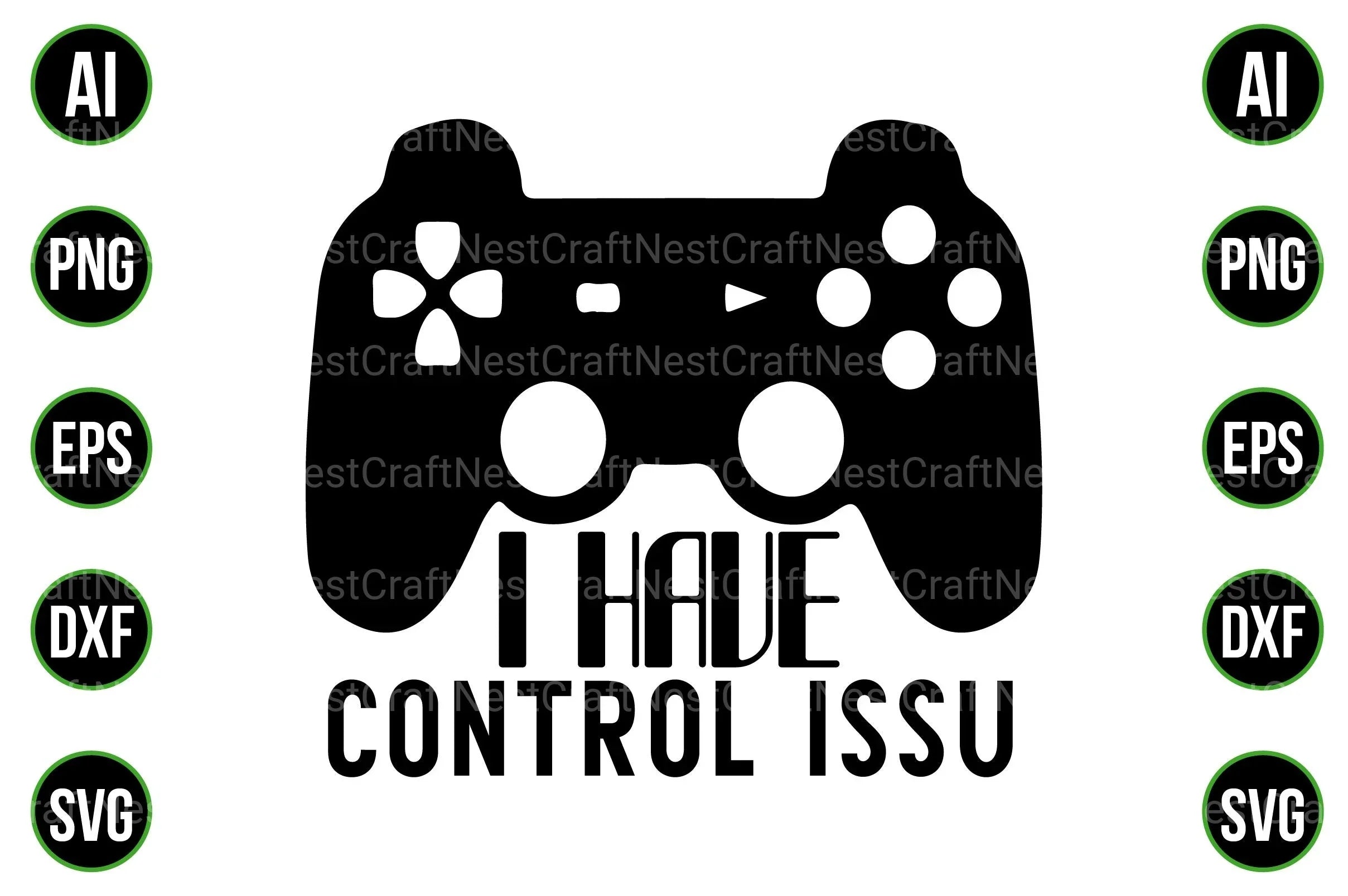 Gaming and Gamer Design Bundle - CraftNest - Digital Crafting and Art