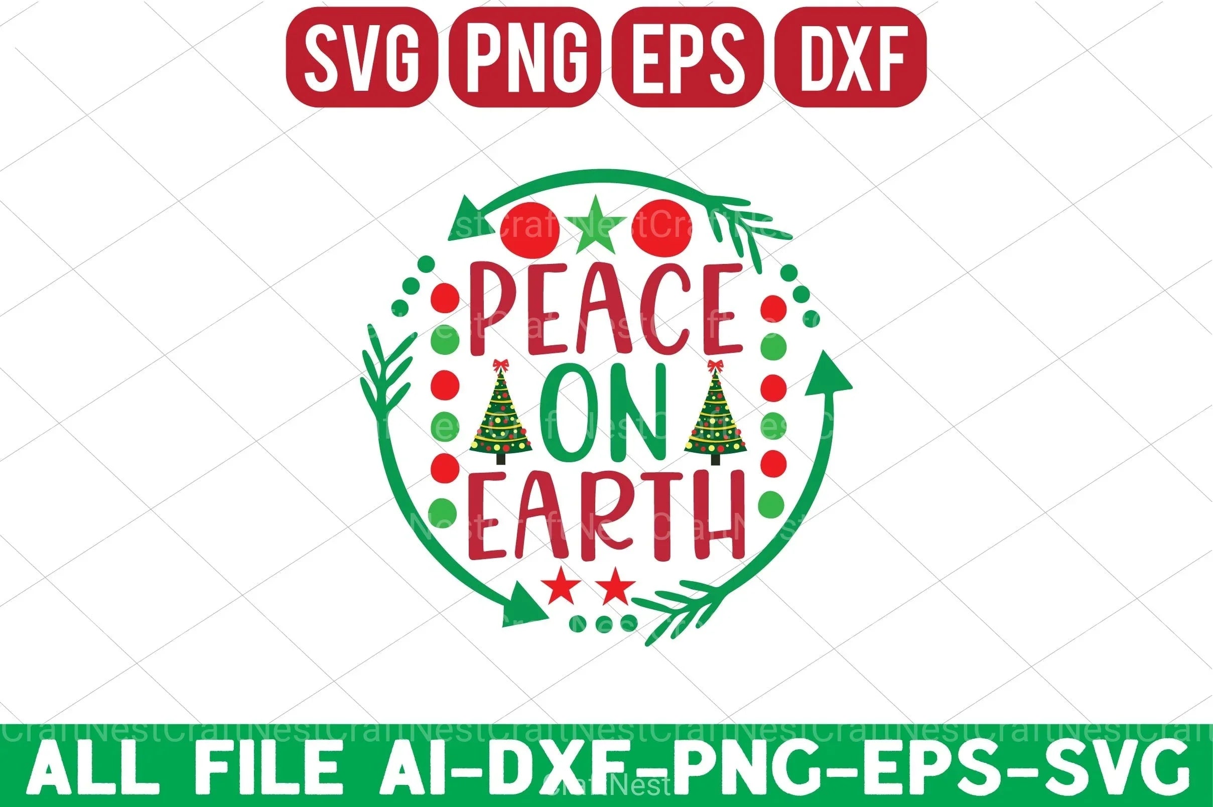 Christmas Design Bundle 13 - CraftNest - Digital Crafting and Art