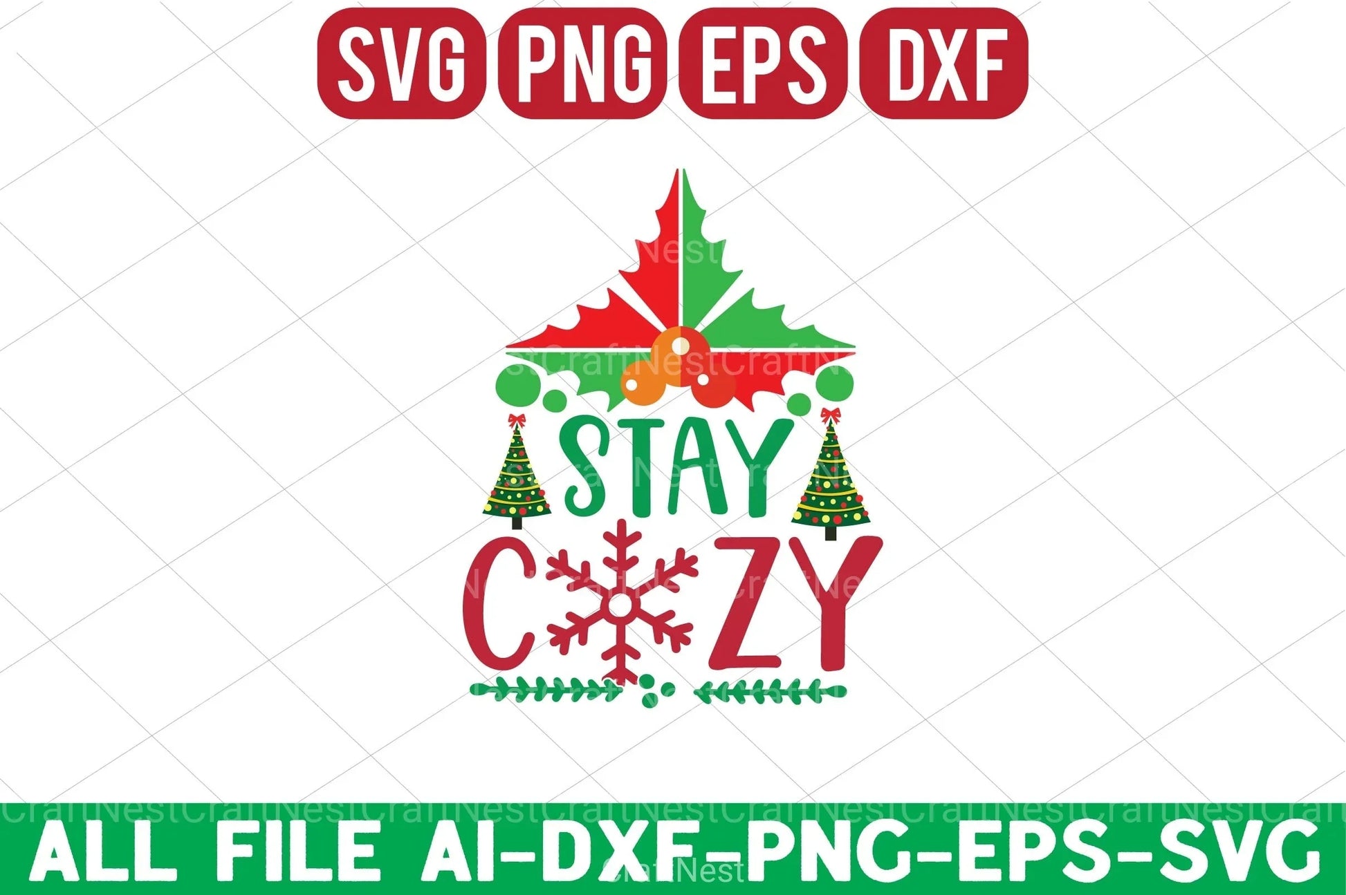 Christmas Design Bundle 13 - CraftNest - Digital Crafting and Art