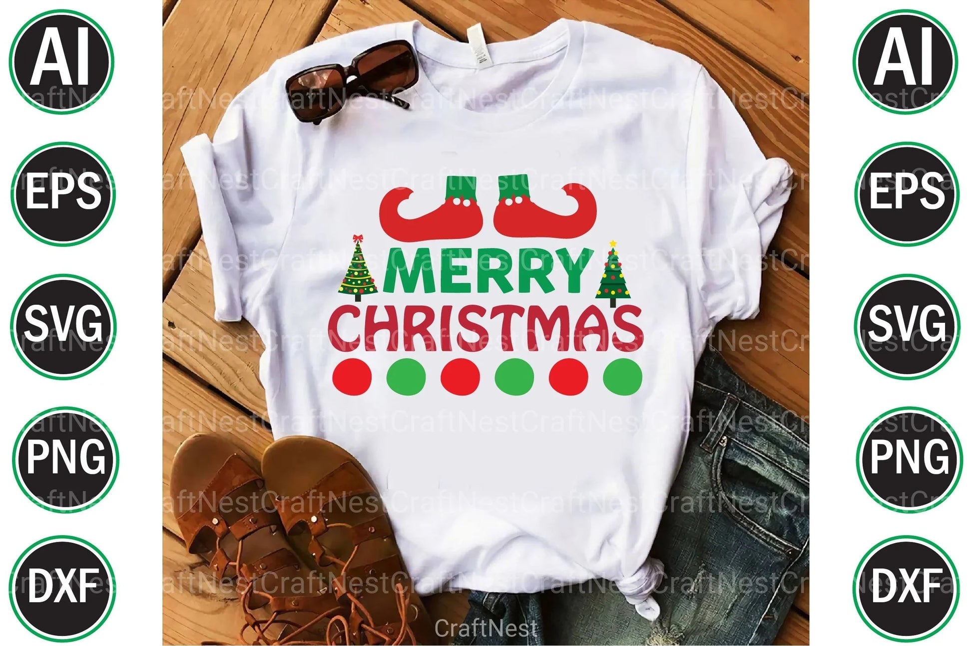 Christmas Design Bundle 167 - CraftNest - Digital Crafting and Art