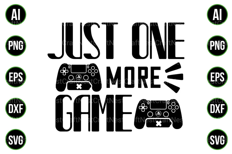 Gaming and Gamer Design Bundle - CraftNest - Digital Crafting and Art