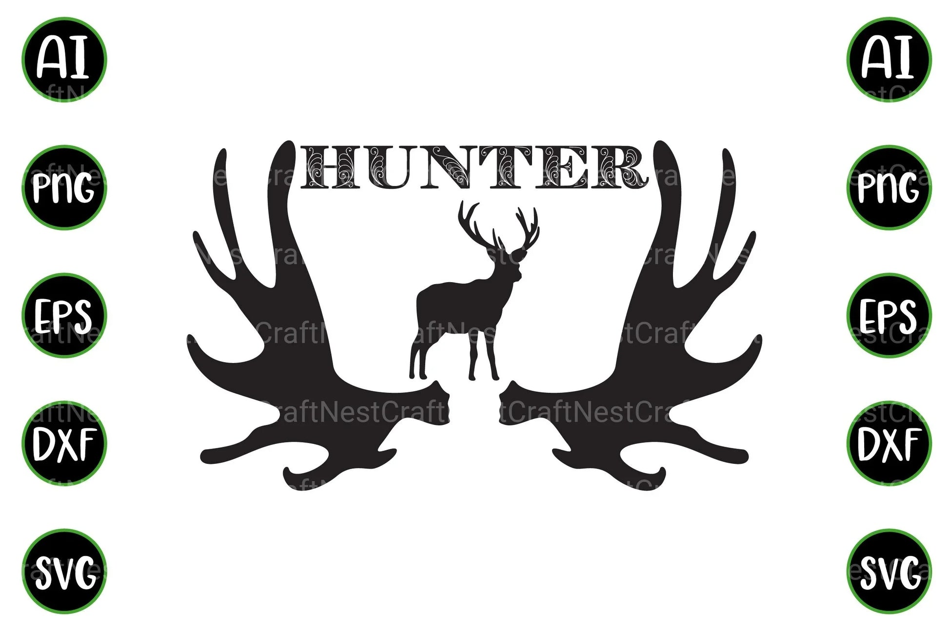 Hunting Quotes Design Bundle - CraftNest - Digital Crafting and Art