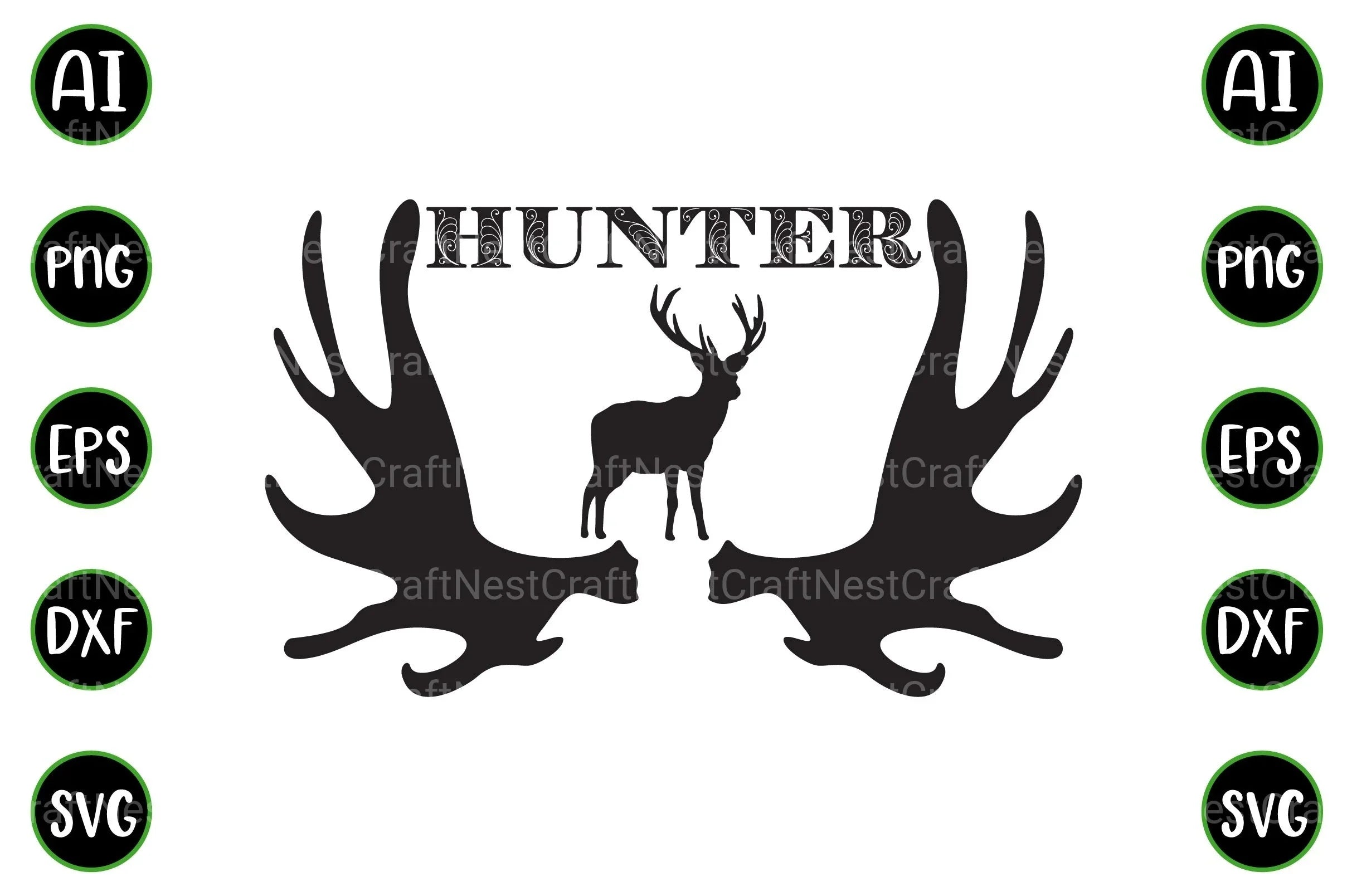 Hunting Quotes Design Bundle - CraftNest - Digital Crafting and Art