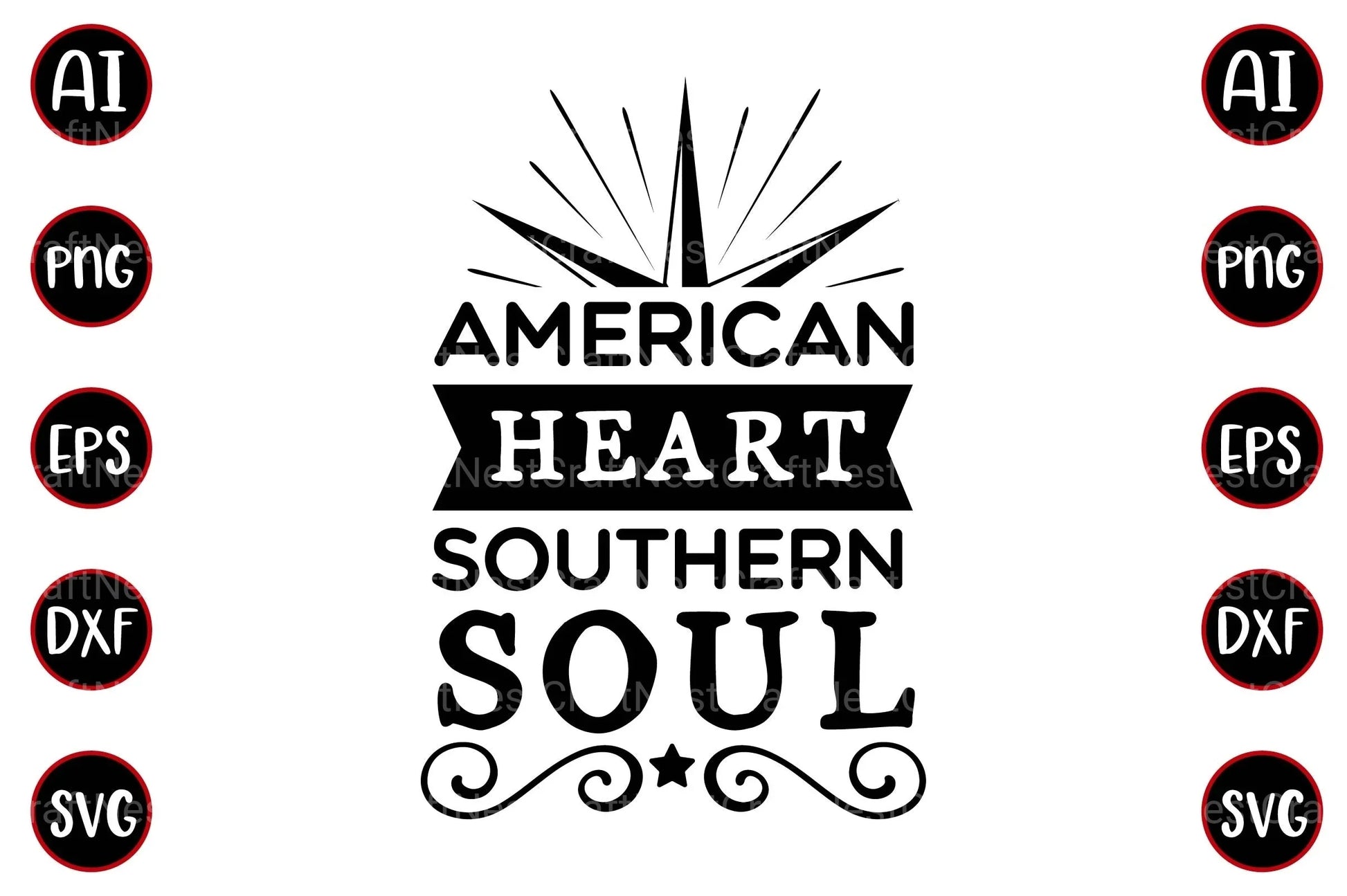 4th of July Design Bundle - CraftNest - Digital Crafting and Art