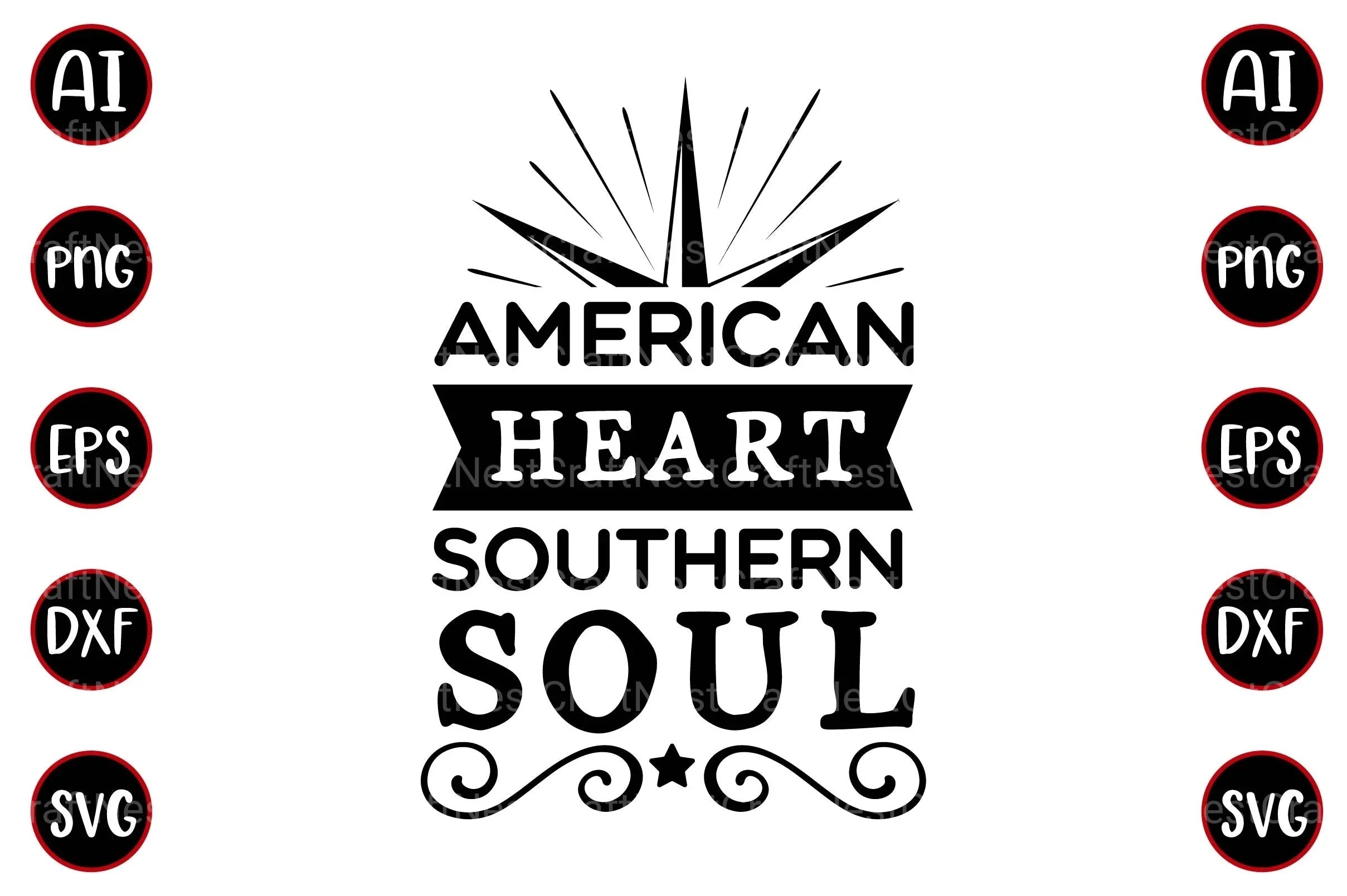 4th of July Design Bundle - CraftNest - Digital Crafting and Art