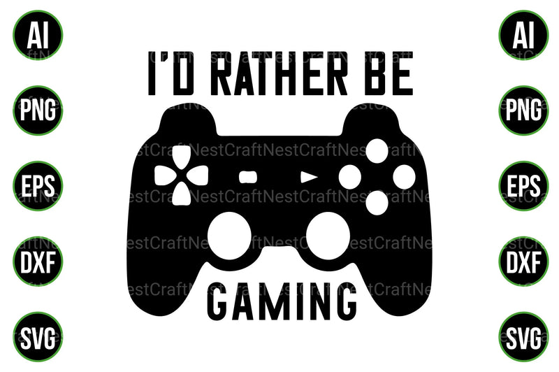 Gaming and Gamer Design Bundle - CraftNest - Digital Crafting and Art