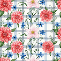 Pink Peonies Seamless Pattern Digital Paper - CraftNest - Digital Crafting and Art