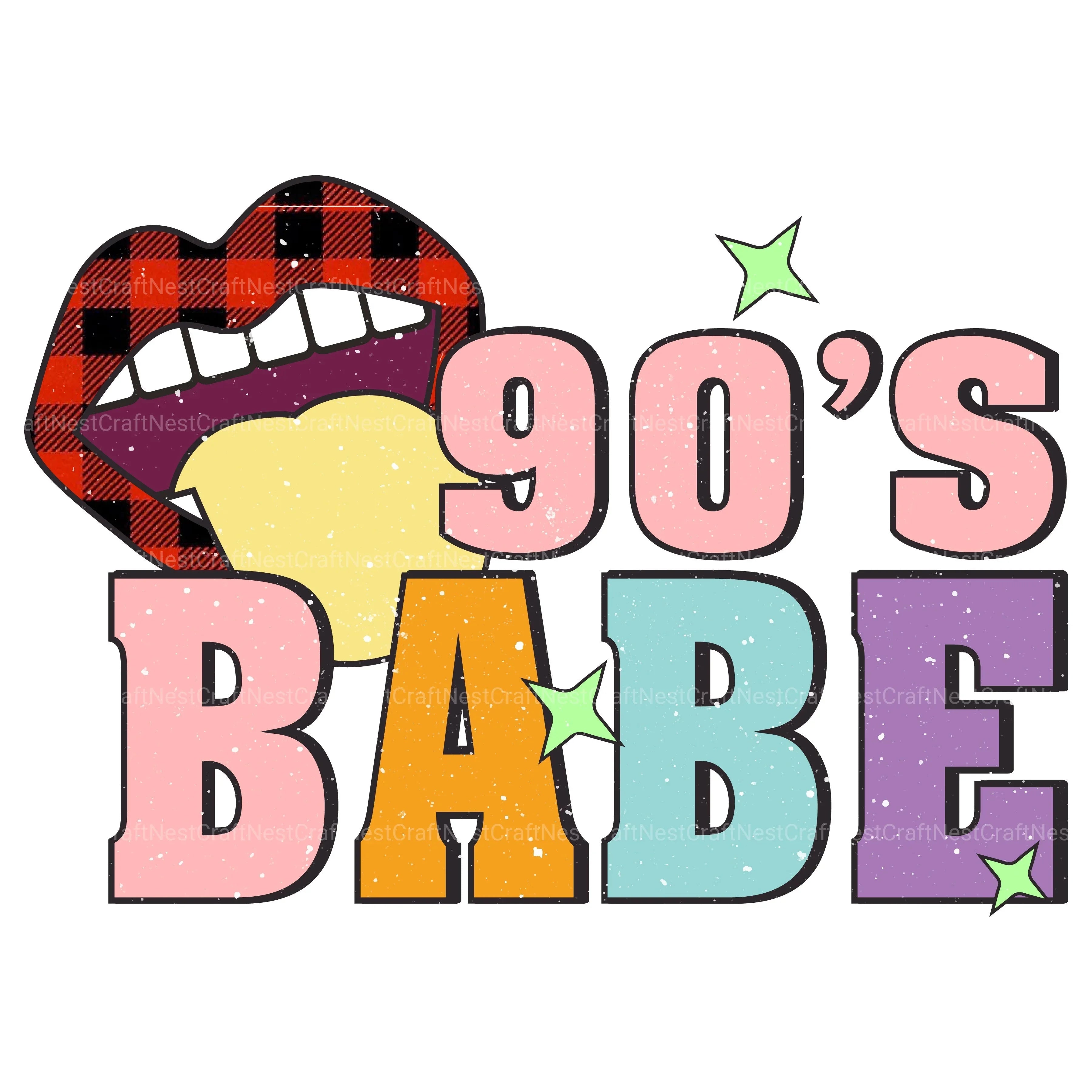 90s Retro Clipart Bundle - CraftNest - Digital Crafting and Art