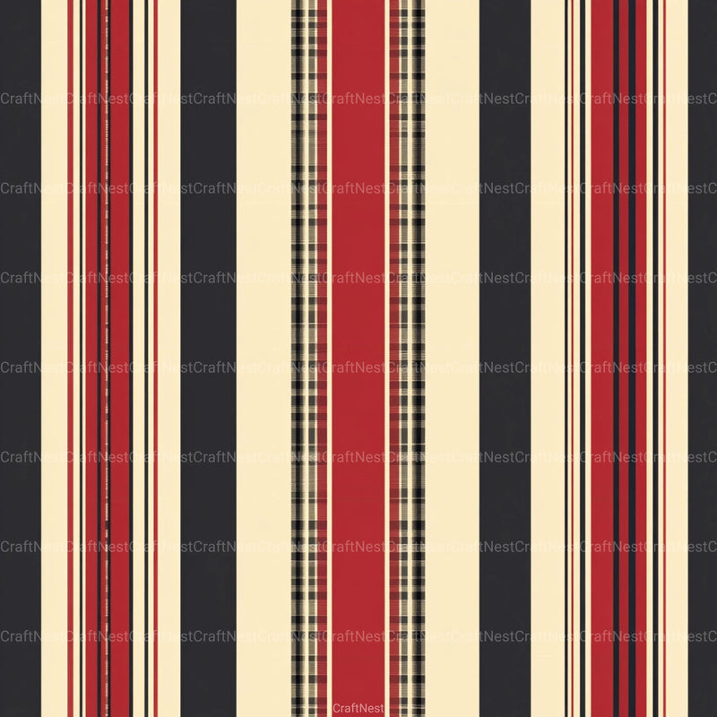 Stripes & Plaids Seamless Pattern Digital Paper - CraftNest - Digital Crafting and Art