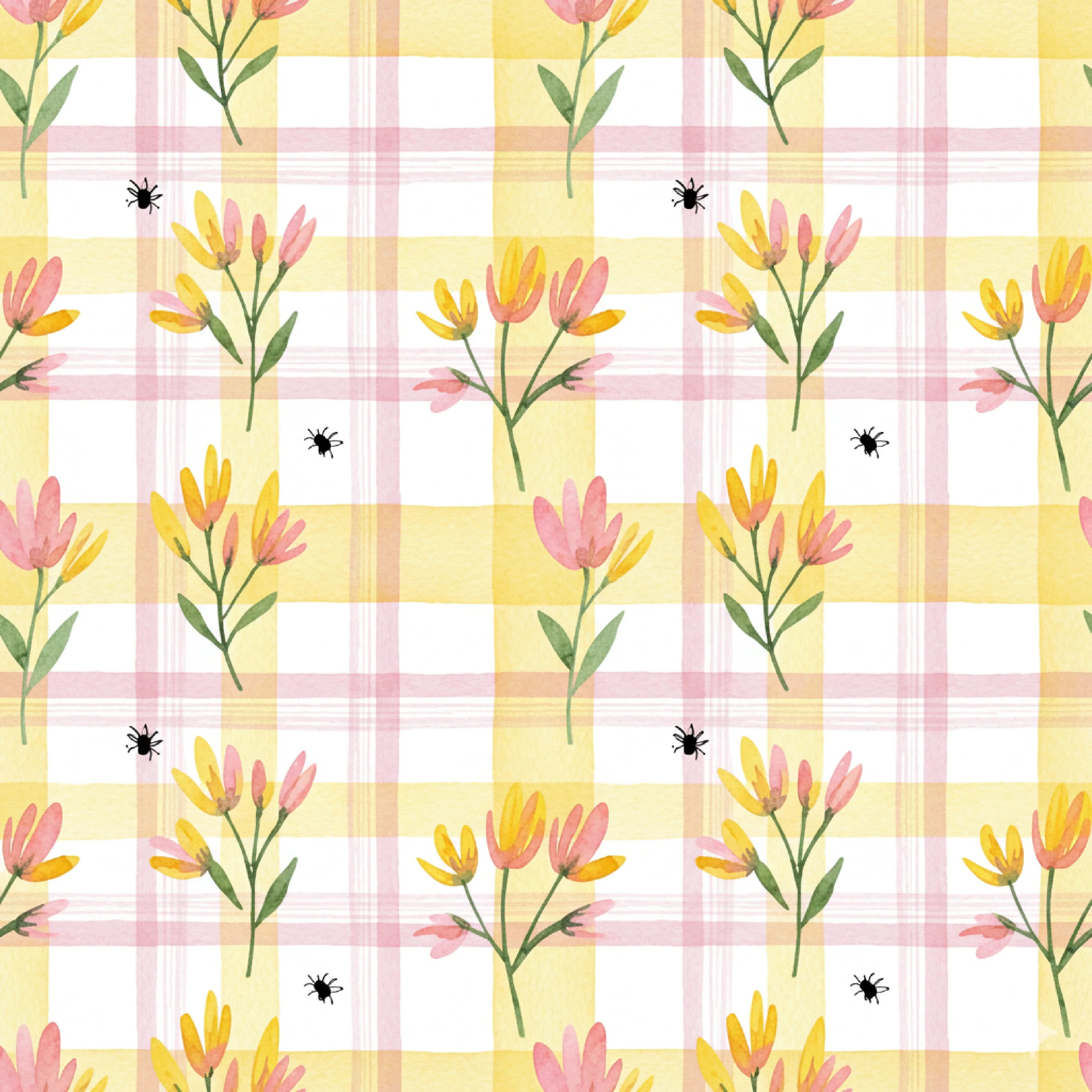 Seamless Bee Patterns Digital Paper - CraftNest - Digital Crafting and Art