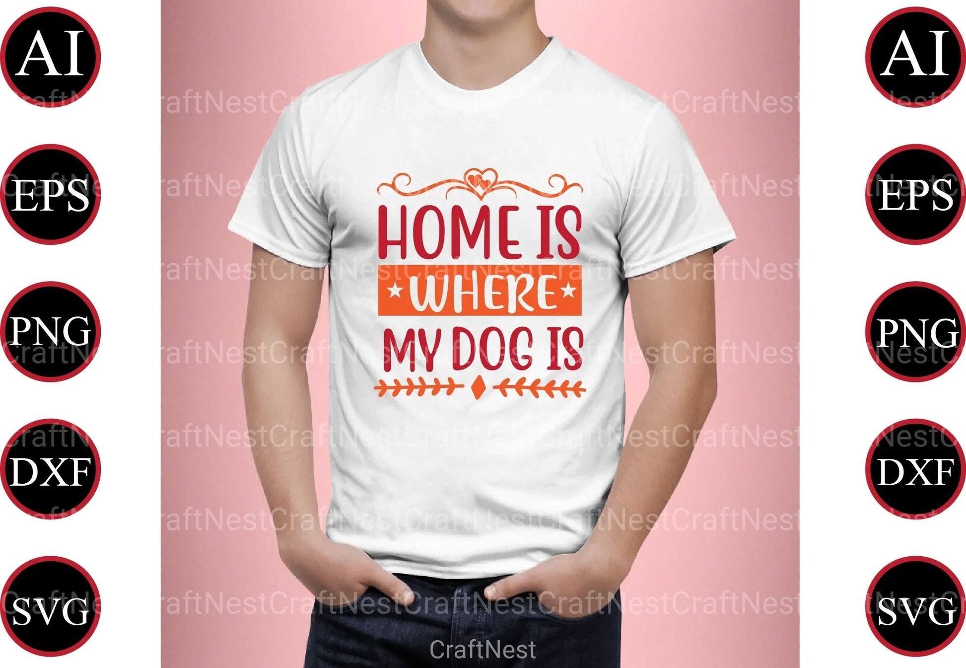 Dog and Cat Design Bundle - CraftNest - Digital Crafting and Art