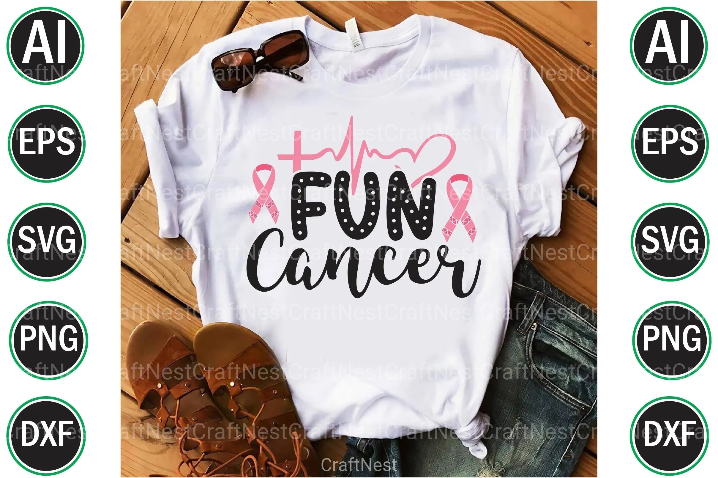 Cancer Design Bundle - CraftNest - Digital Crafting and Art