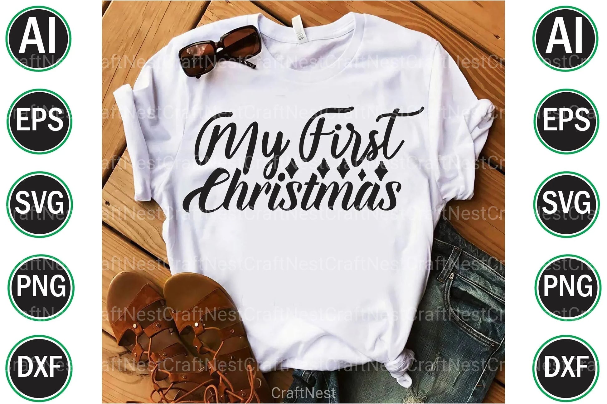 Christmas Bundle 1 - CraftNest - Digital Crafting and Art