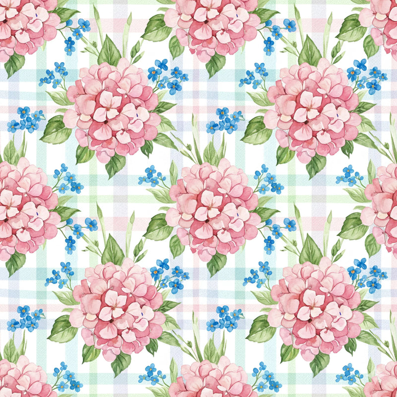 Pink Peonies Seamless Pattern Digital Paper - CraftNest - Digital Crafting and Art