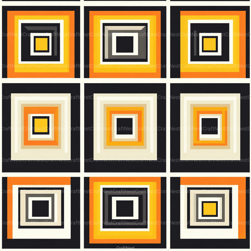 Geometric Seamless Patterns Digital Paper - CraftNest - Digital Crafting and Art