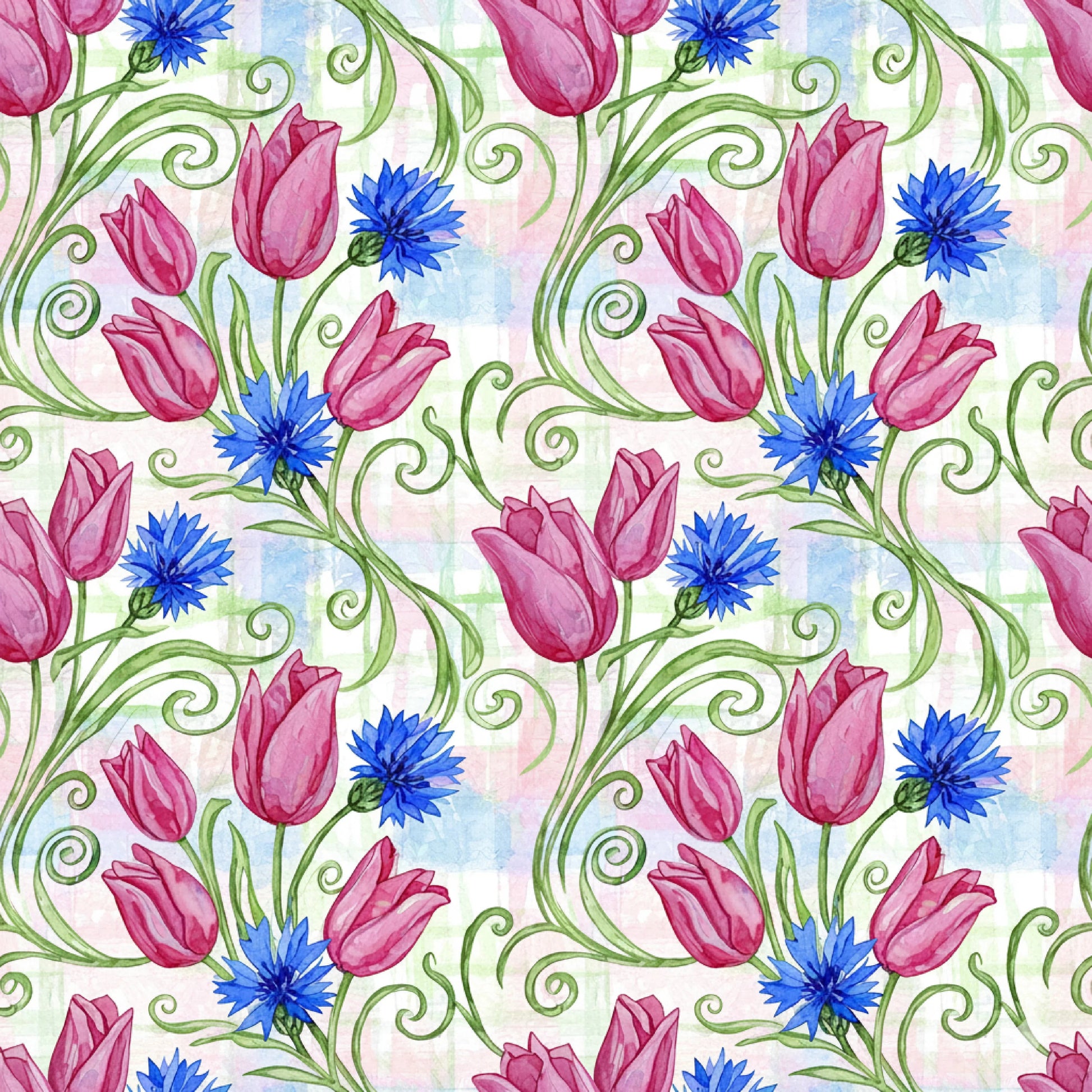 Pink Peonies Seamless Pattern Digital Paper - CraftNest - Digital Crafting and Art