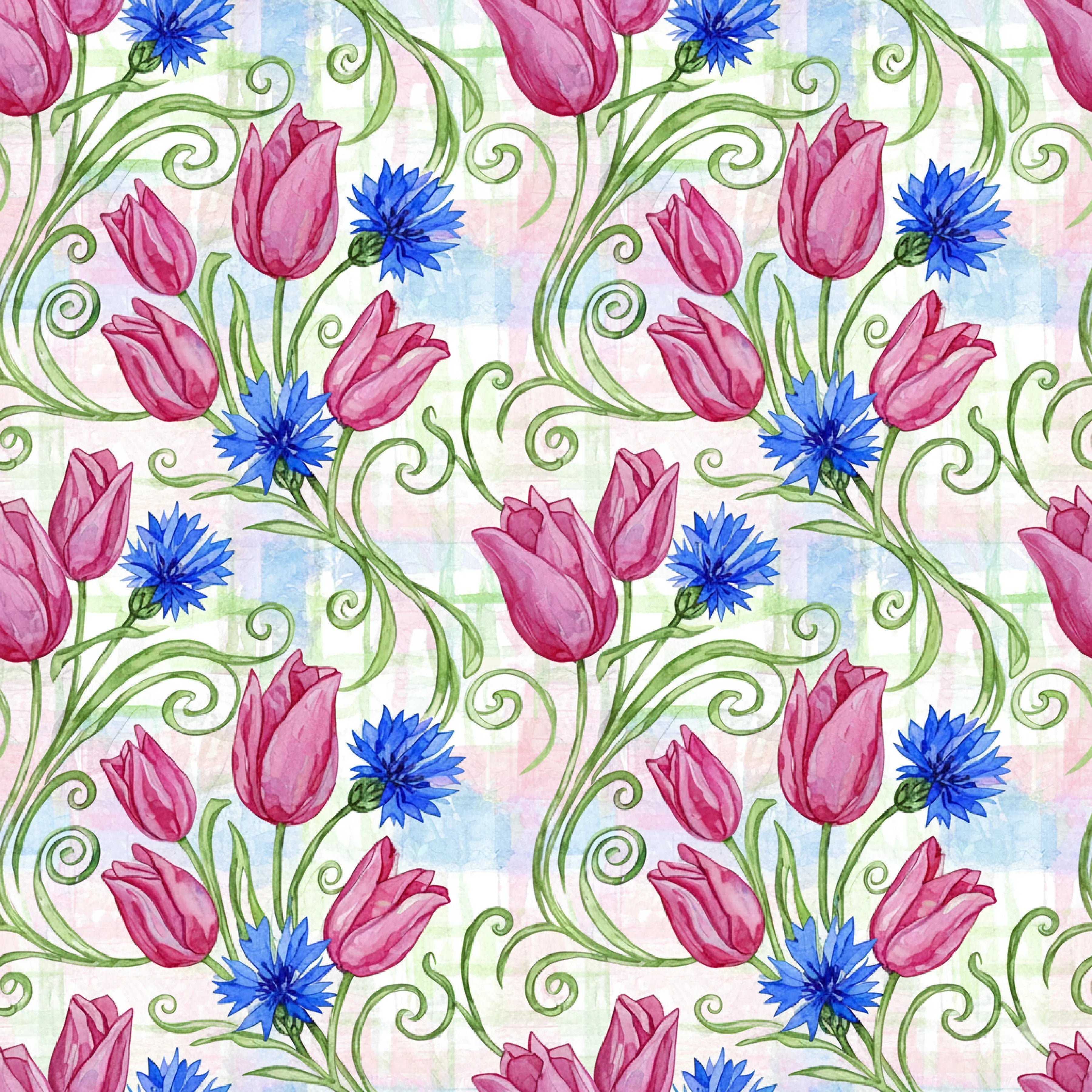 Pink Peonies Seamless Pattern Digital Paper - CraftNest - Digital Crafting and Art