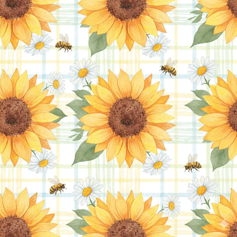 Seamless Bee Patterns Digital Paper - CraftNest - Digital Crafting and Art