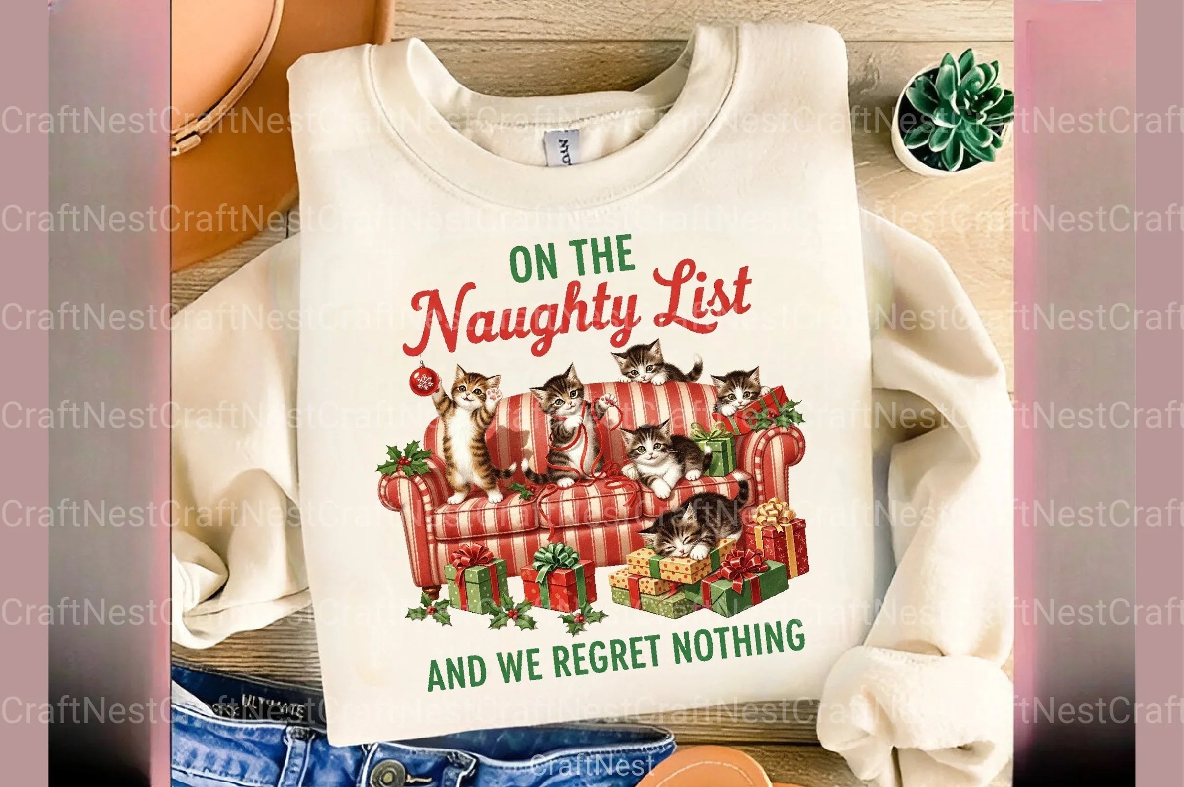 Vintage Christmas Clipart Bundle 99 - CraftNest - Digital Crafting and Art