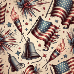 4th of July Pattern Clipart Bundle - CraftNest - Digital Crafting and Art