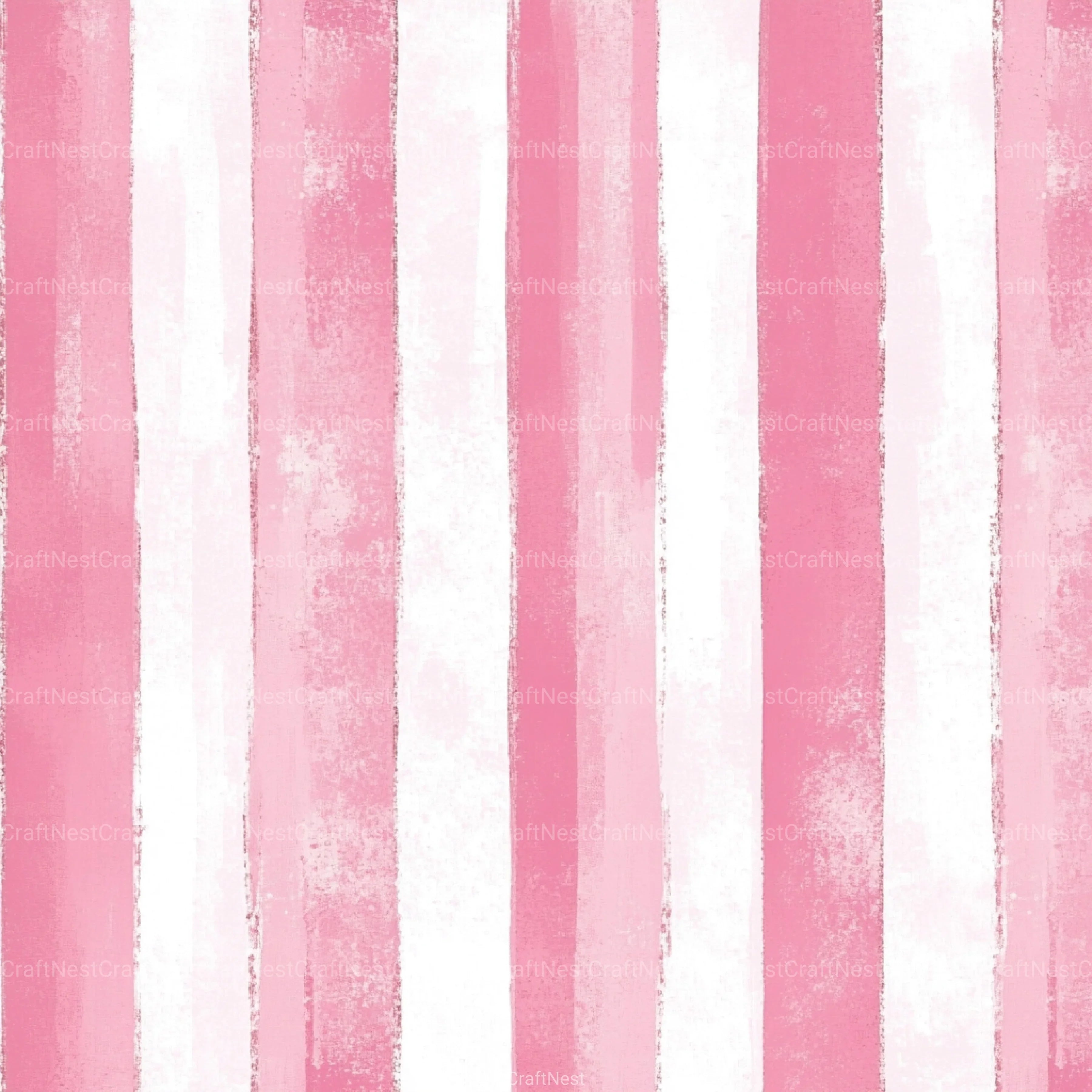 Blush Pink Stripes Pattern Digital Paper - CraftNest - Digital Crafting and Art