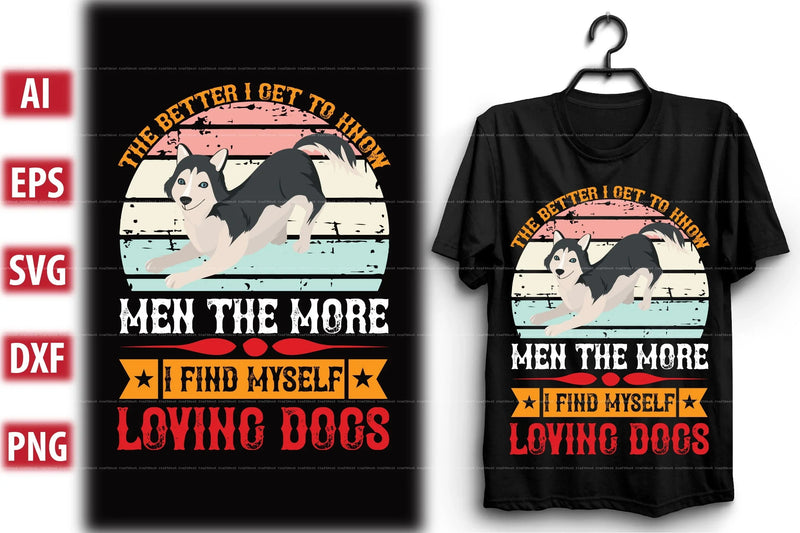 Dog T-Shirt Design SVG Bundle 3 - CraftNest - Digital Crafting and Art